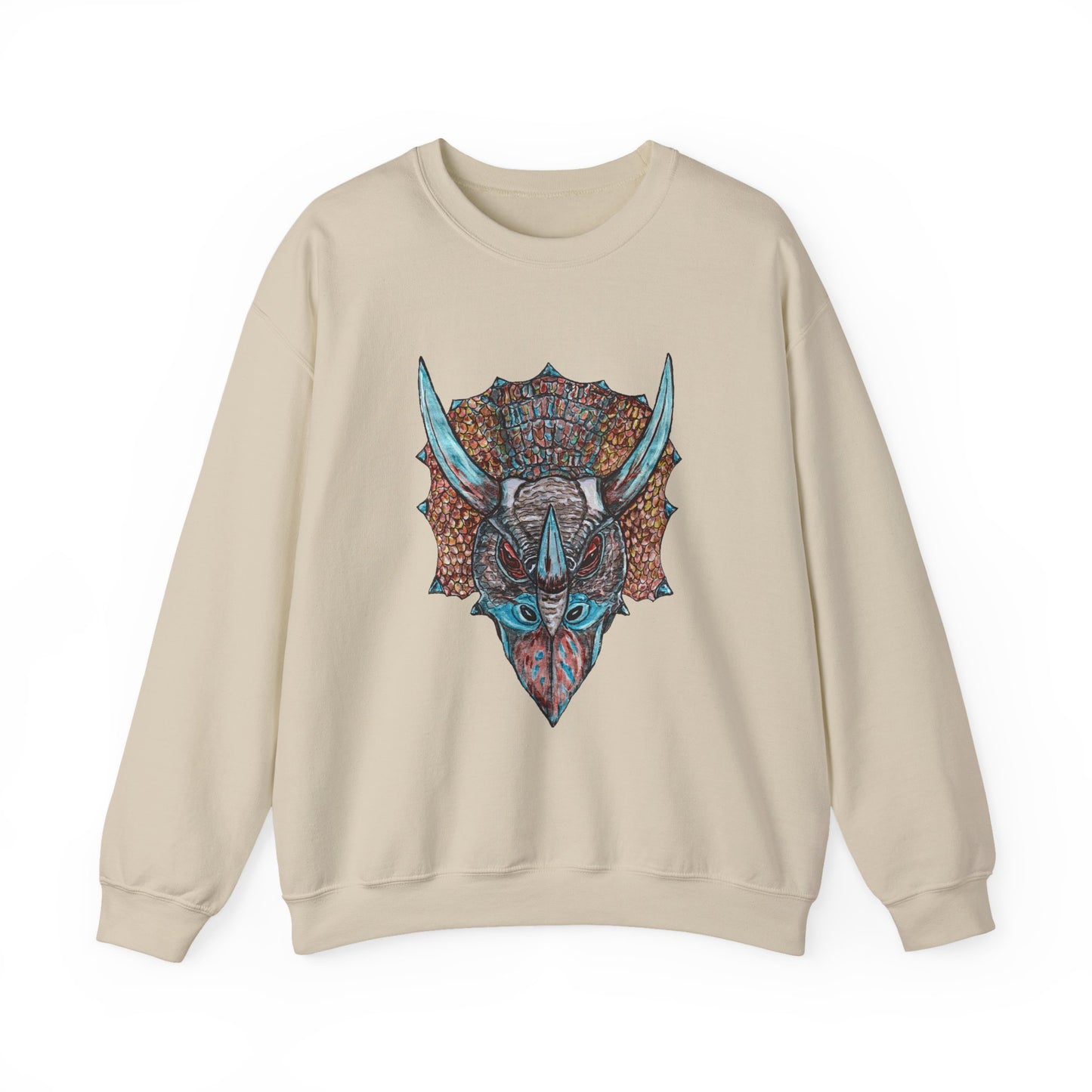 Triceratops Unisex Heavy Blend™ Crewneck Sweatshirt