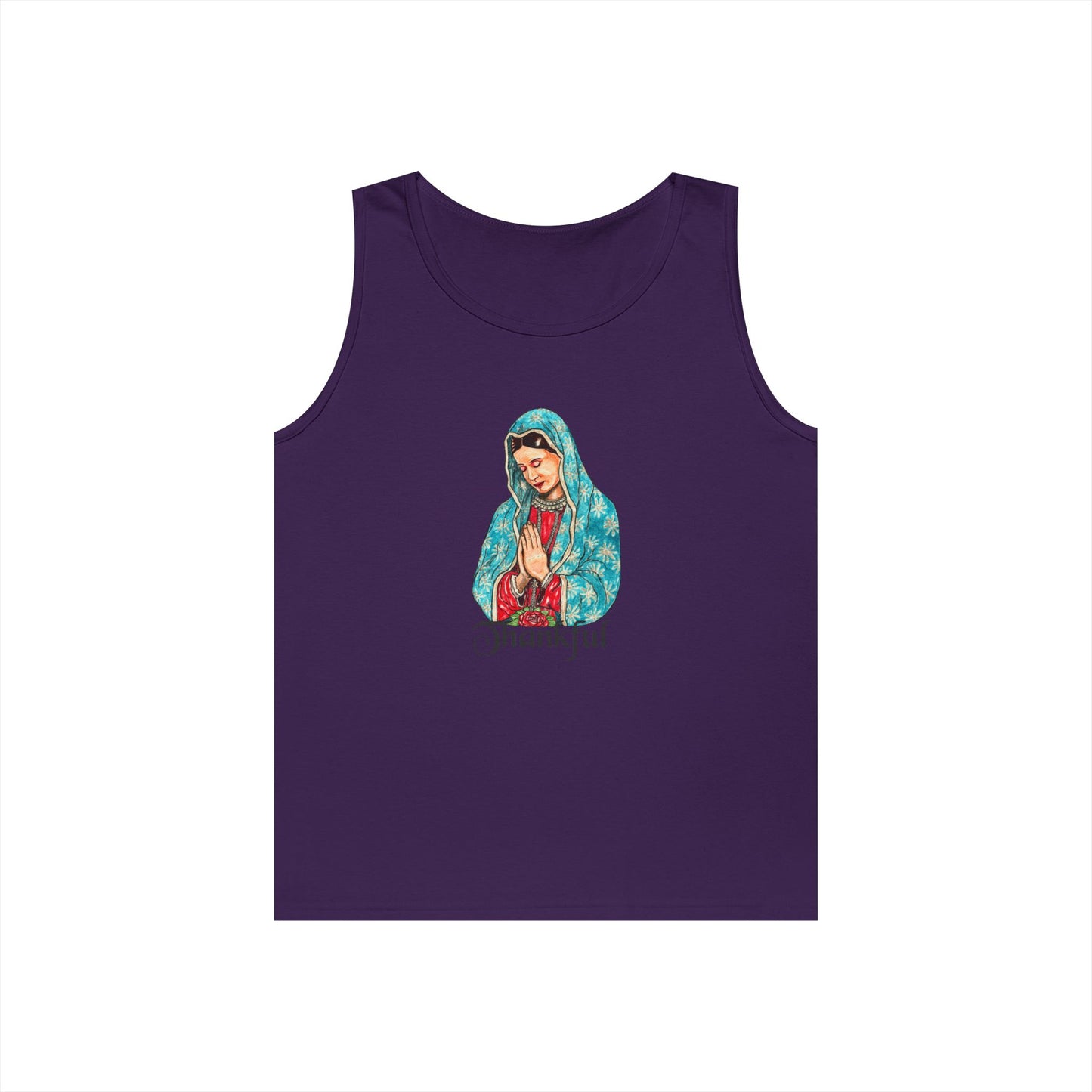 Thankful Unisex Heavy Cotton Tank Top