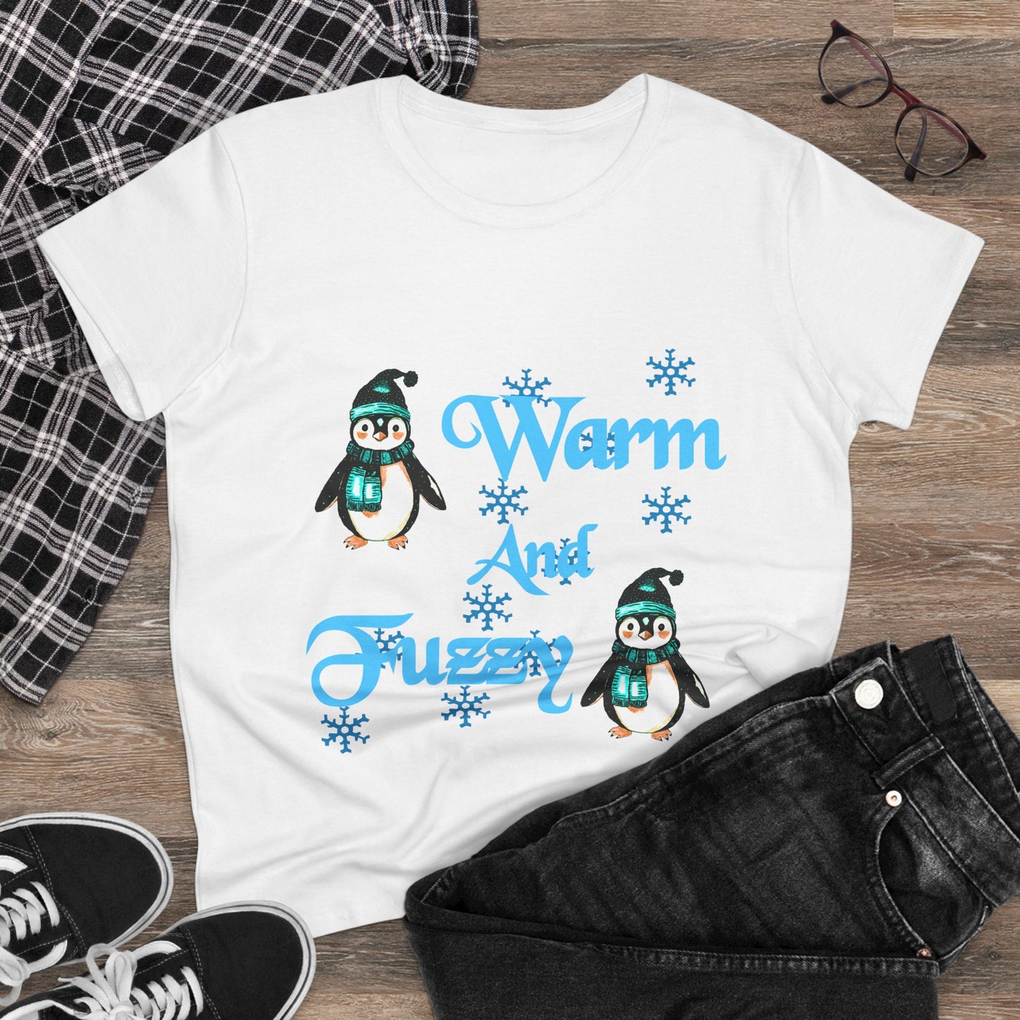 Warm and Fuzzy Women's Midweight Cotton Tee