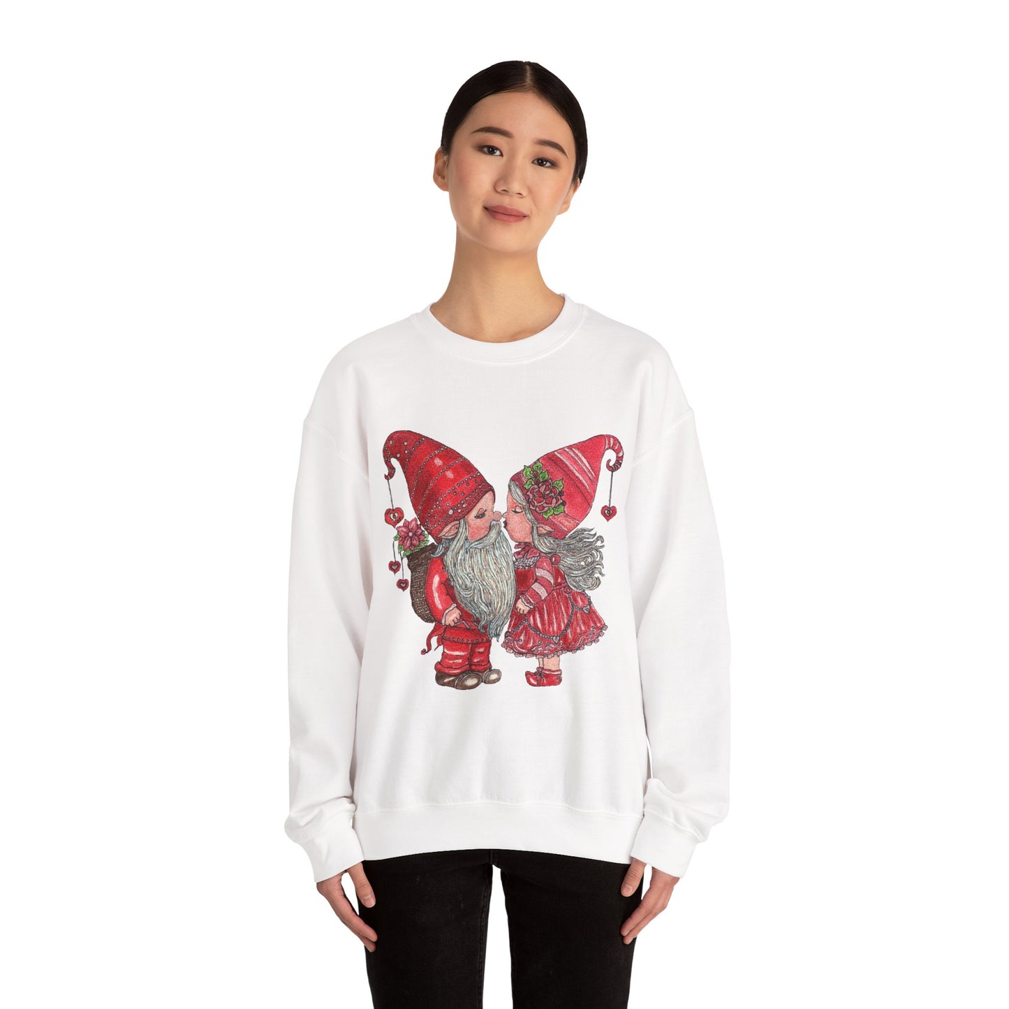 Gnome Lovers Unisex Heavy Blend™ Crewneck Sweatshirt
