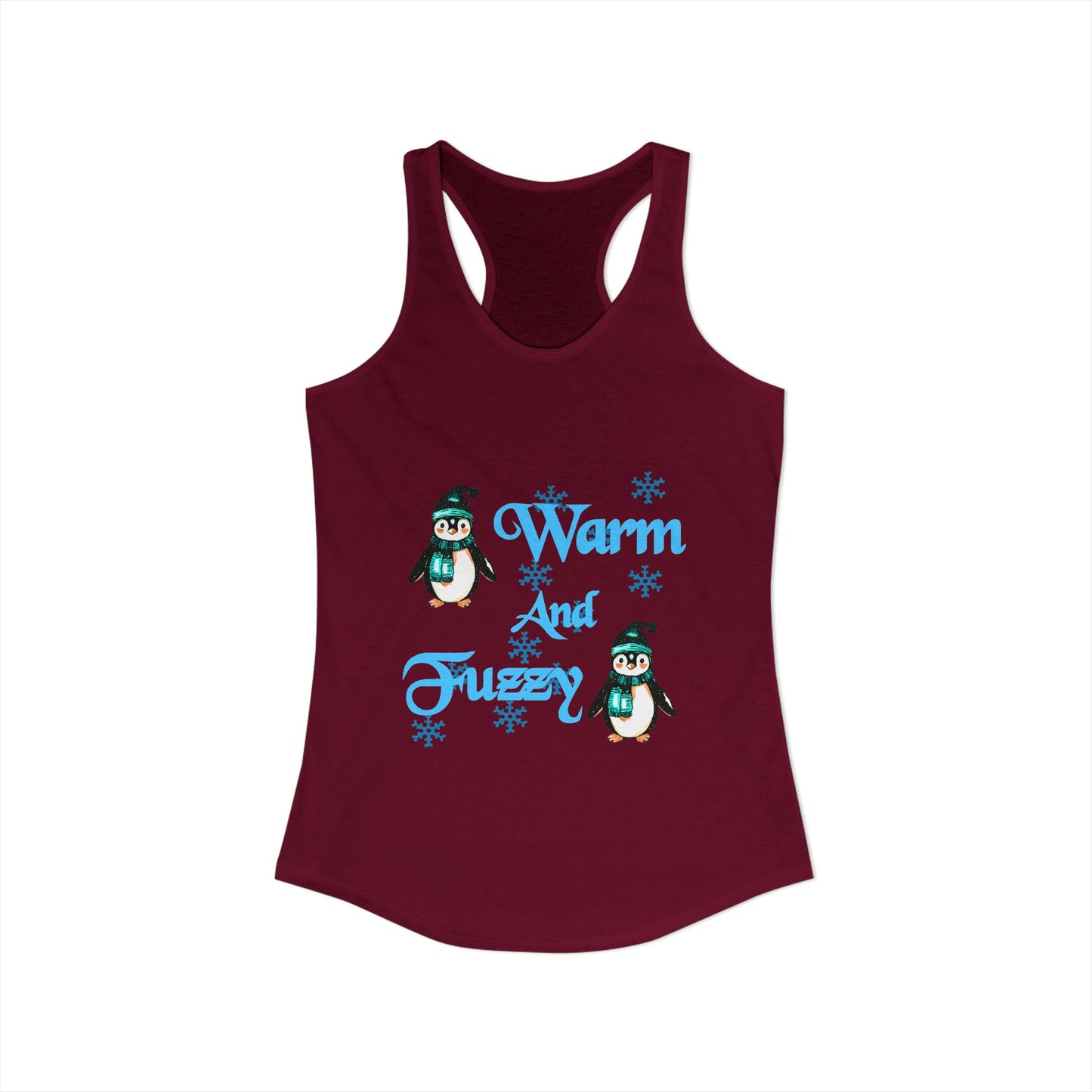 Warm and Fuzzy Women's Ideal Racerback Tank