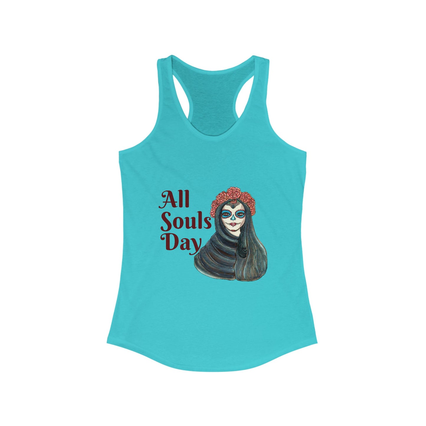 All Souls Day Women's Ideal Racerback Tank