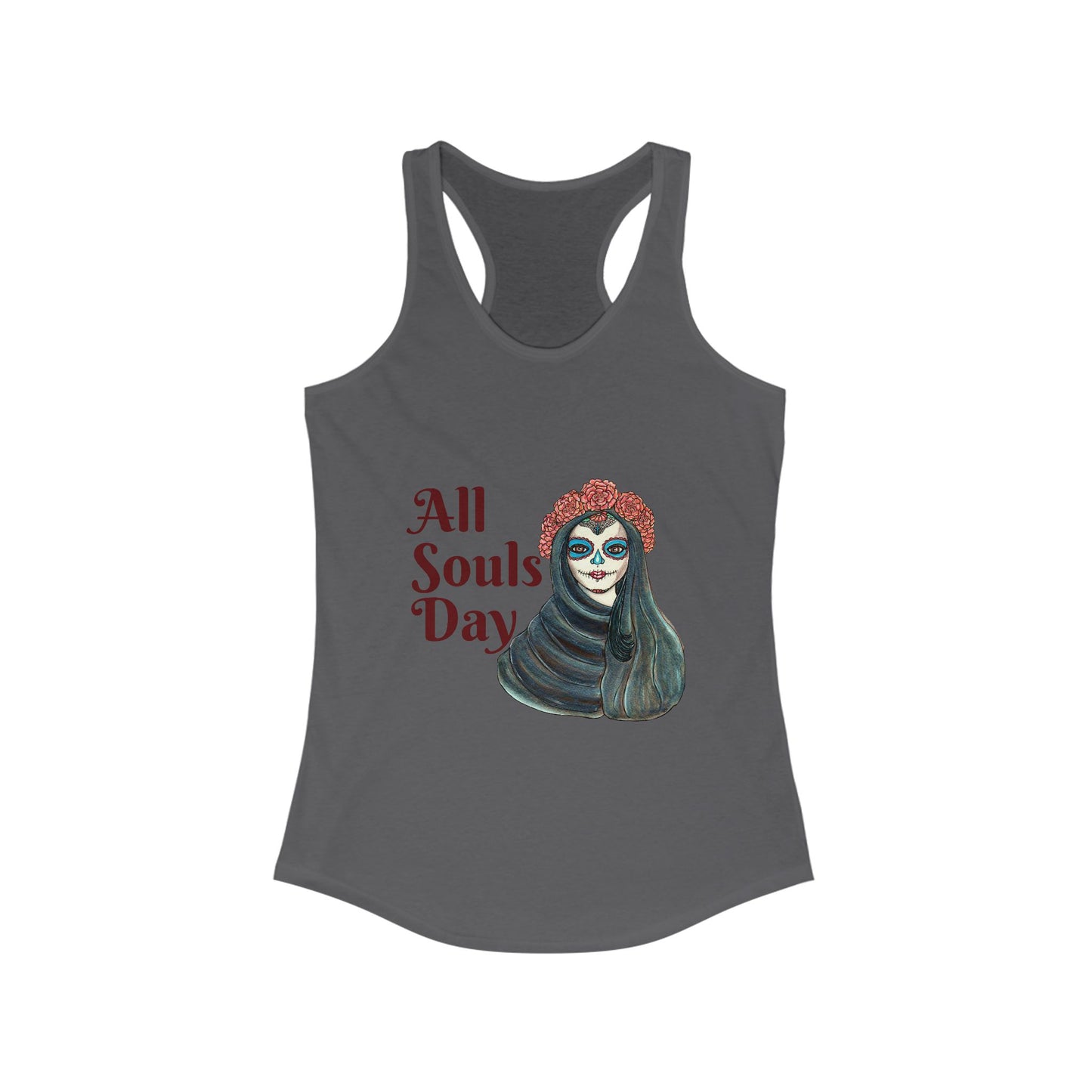 All Souls Day Women's Ideal Racerback Tank