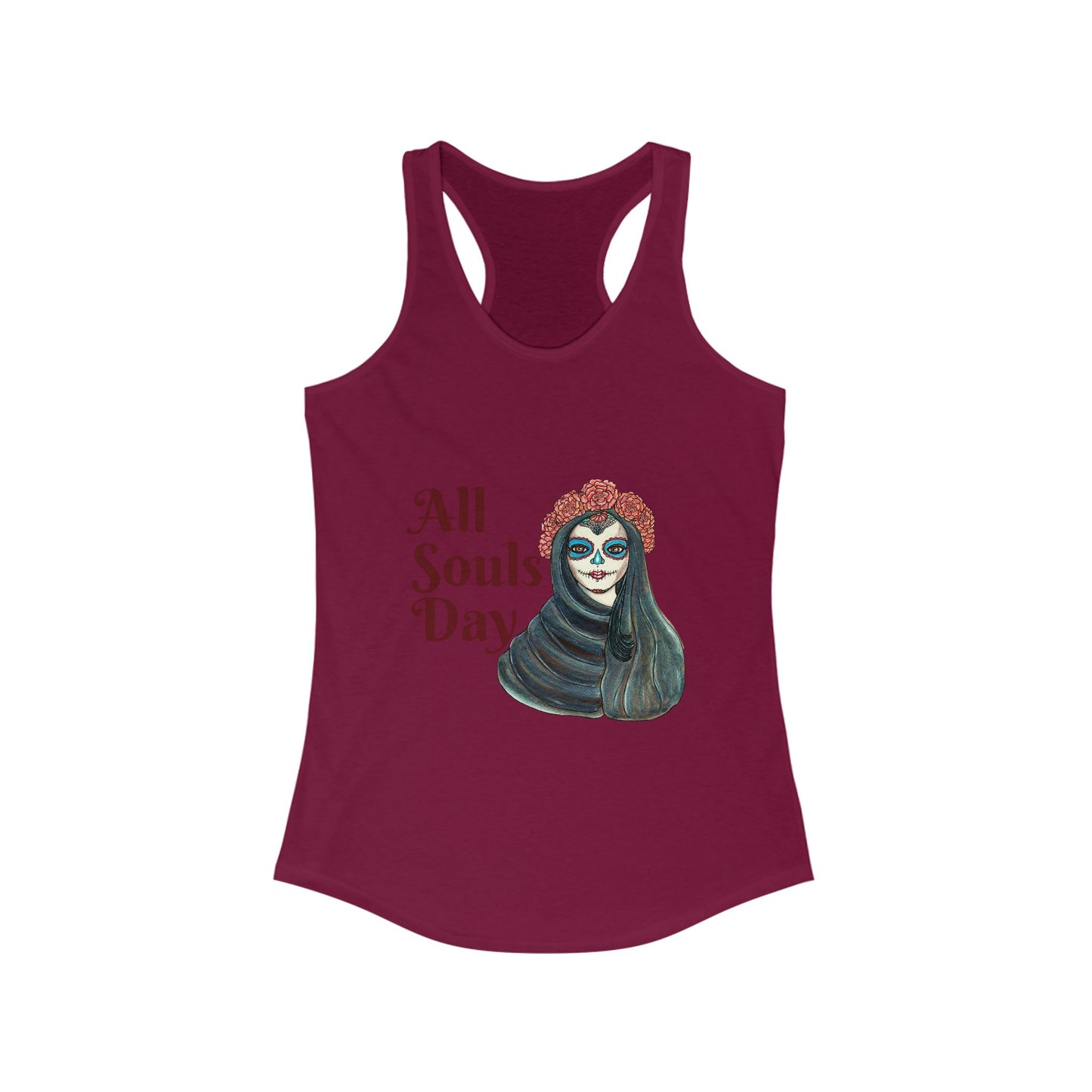 All Souls Day Women's Ideal Racerback Tank