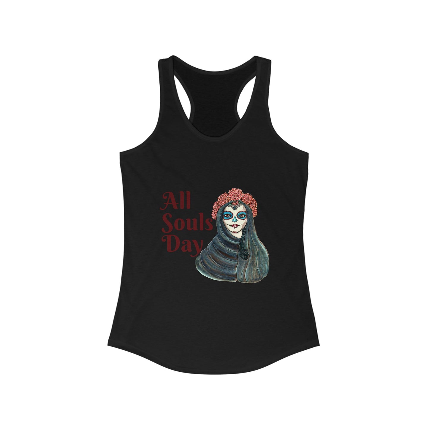 All Souls Day Women's Ideal Racerback Tank