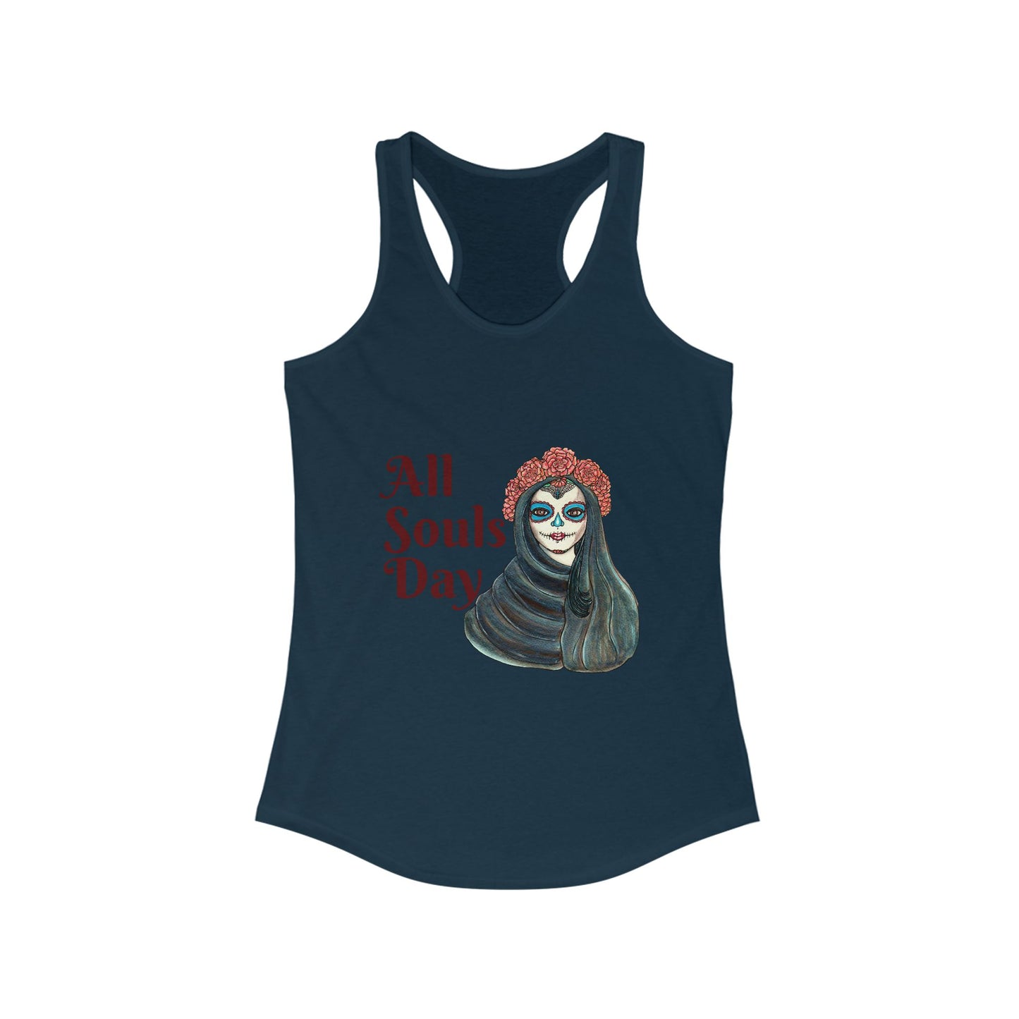 All Souls Day Women's Ideal Racerback Tank