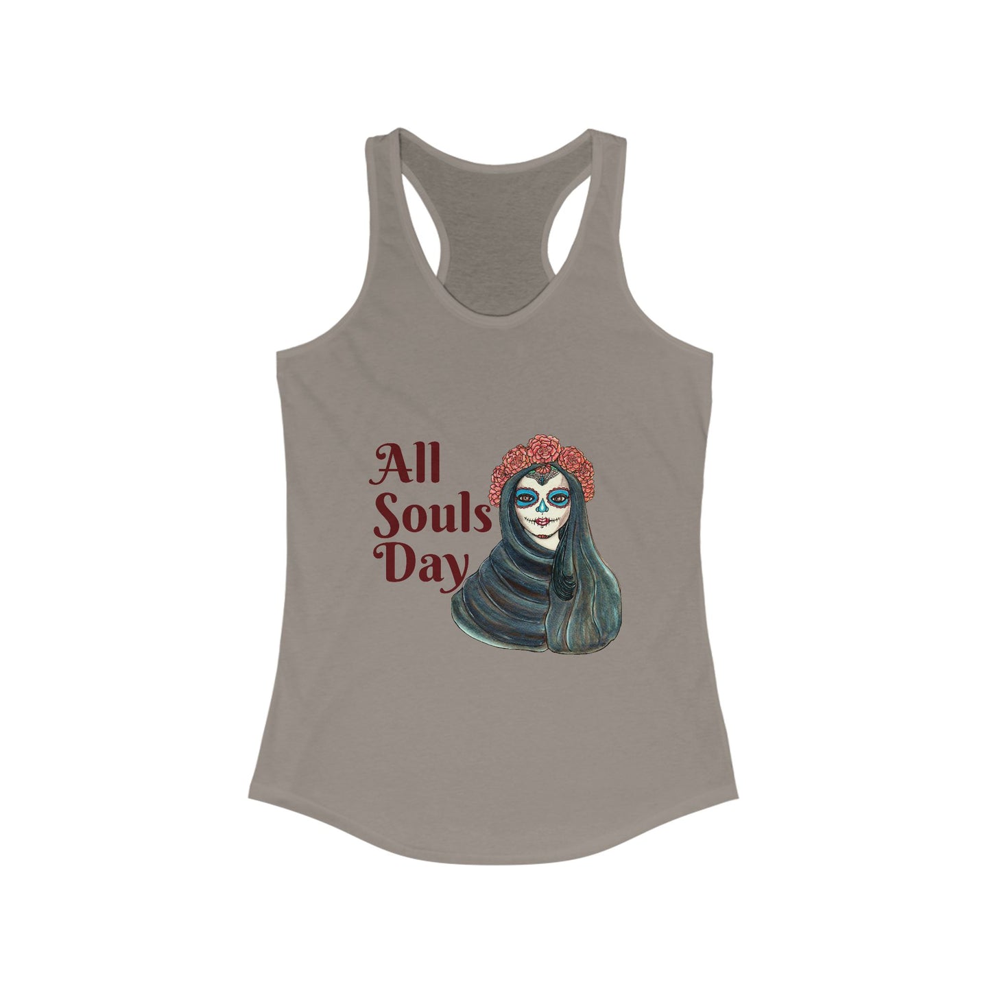 All Souls Day Women's Ideal Racerback Tank
