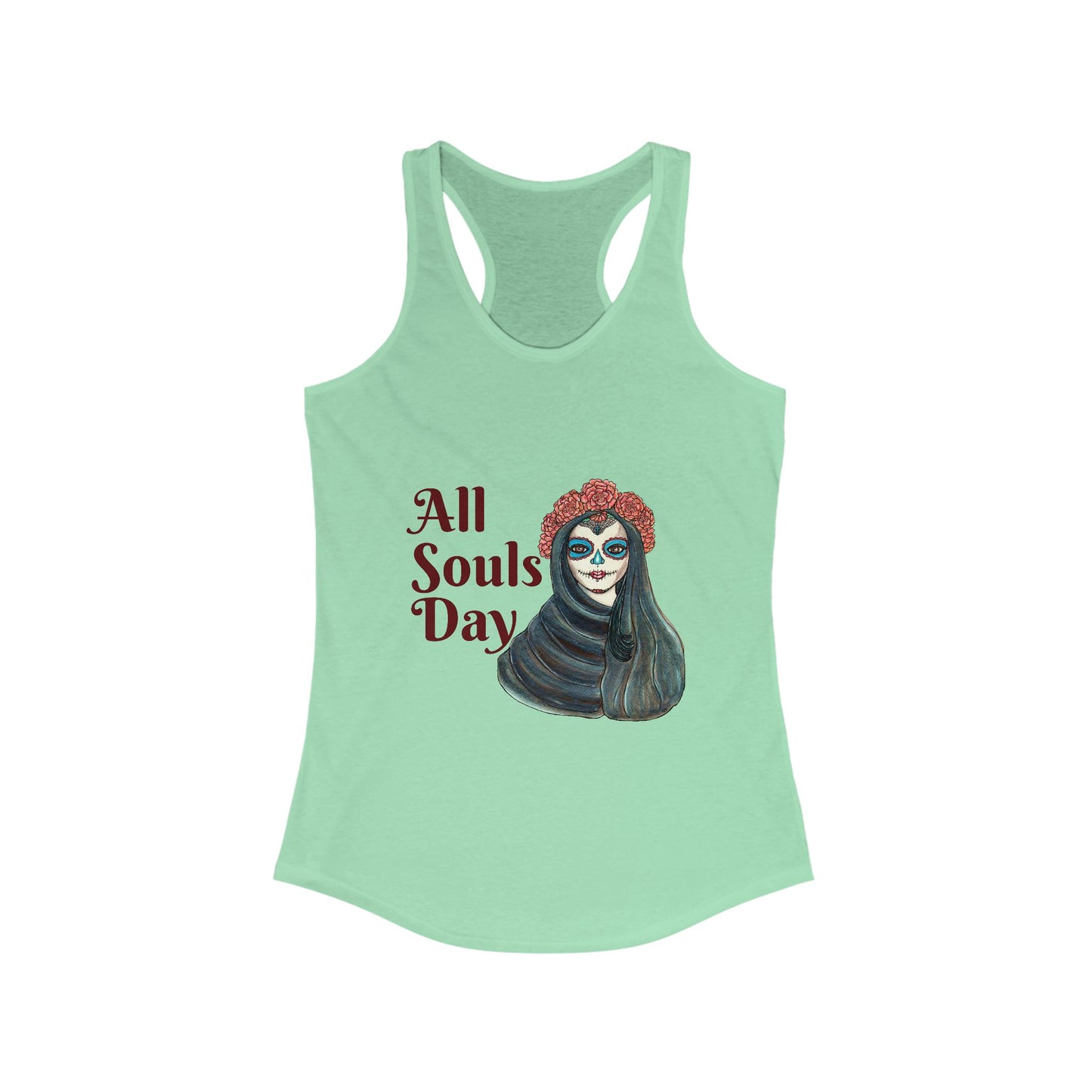 All Souls Day Women's Ideal Racerback Tank