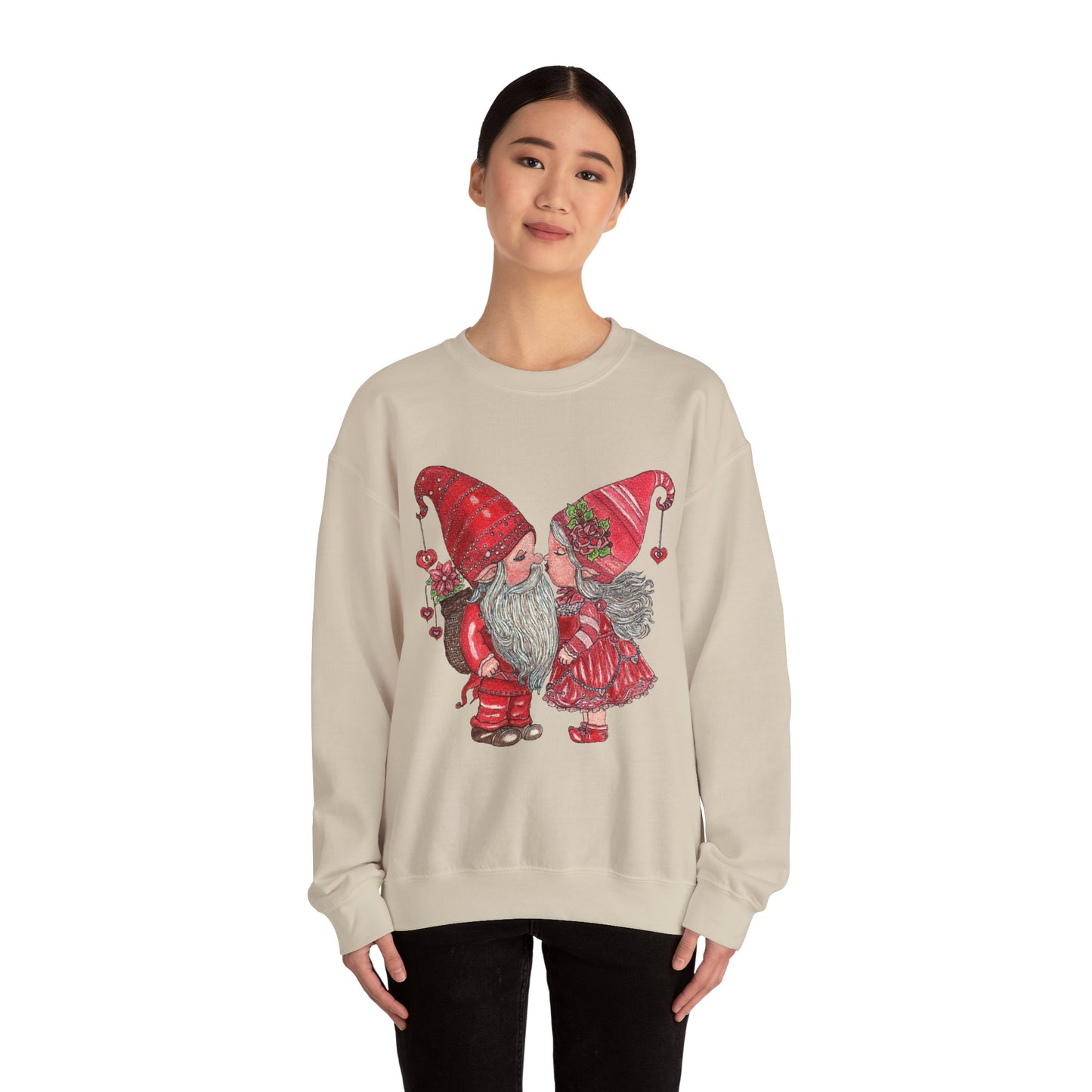 Gnome Lovers Unisex Heavy Blend™ Crewneck Sweatshirt
