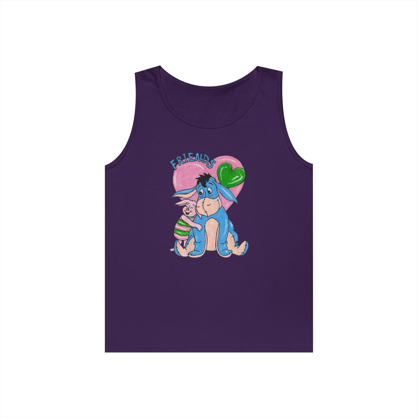 Best Friends Unisex Heavy Cotton Tank Top
