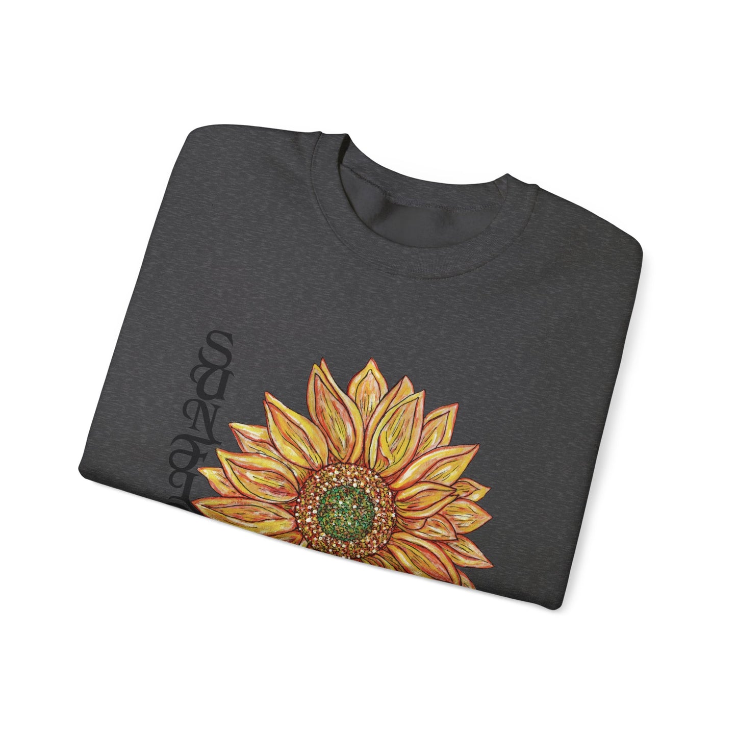 Sunshine and Happiness Unisex Heavy Blend™ Crewneck Sweatshirt