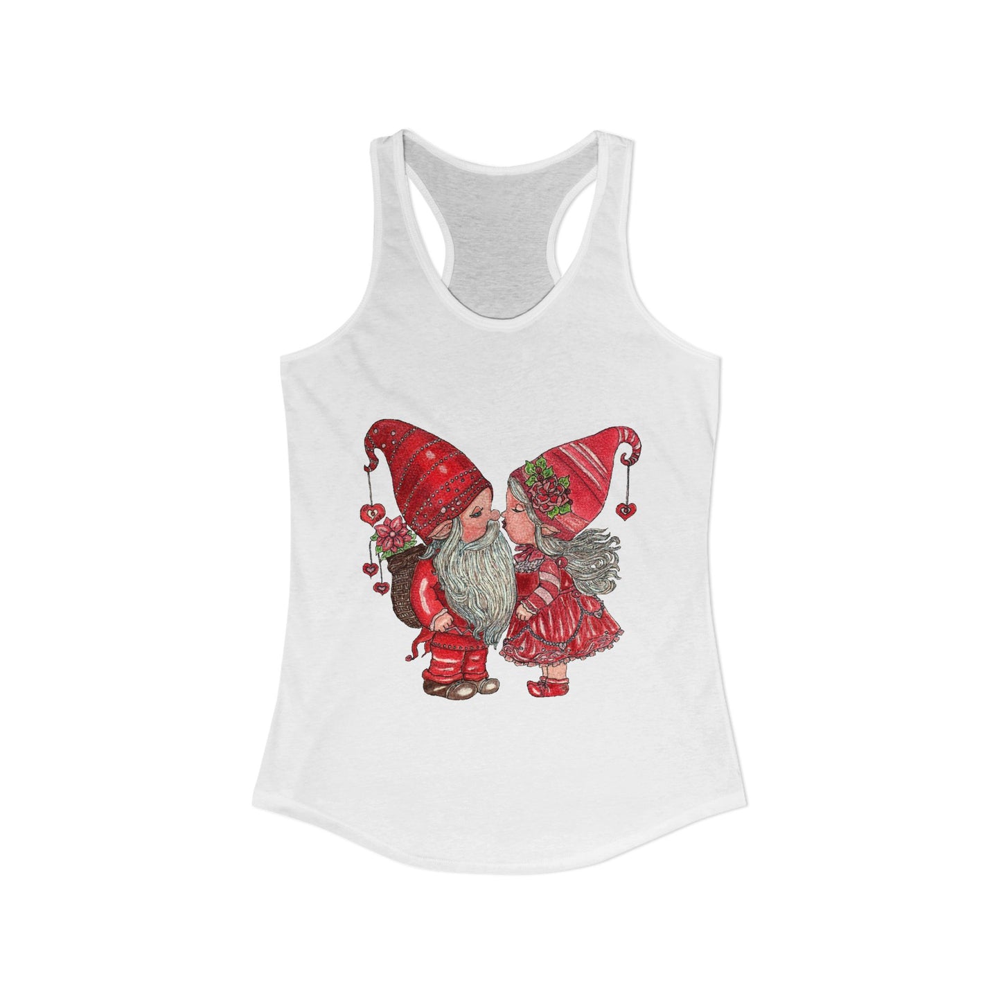 Gnome Lovers Women's Ideal Racerback Tank