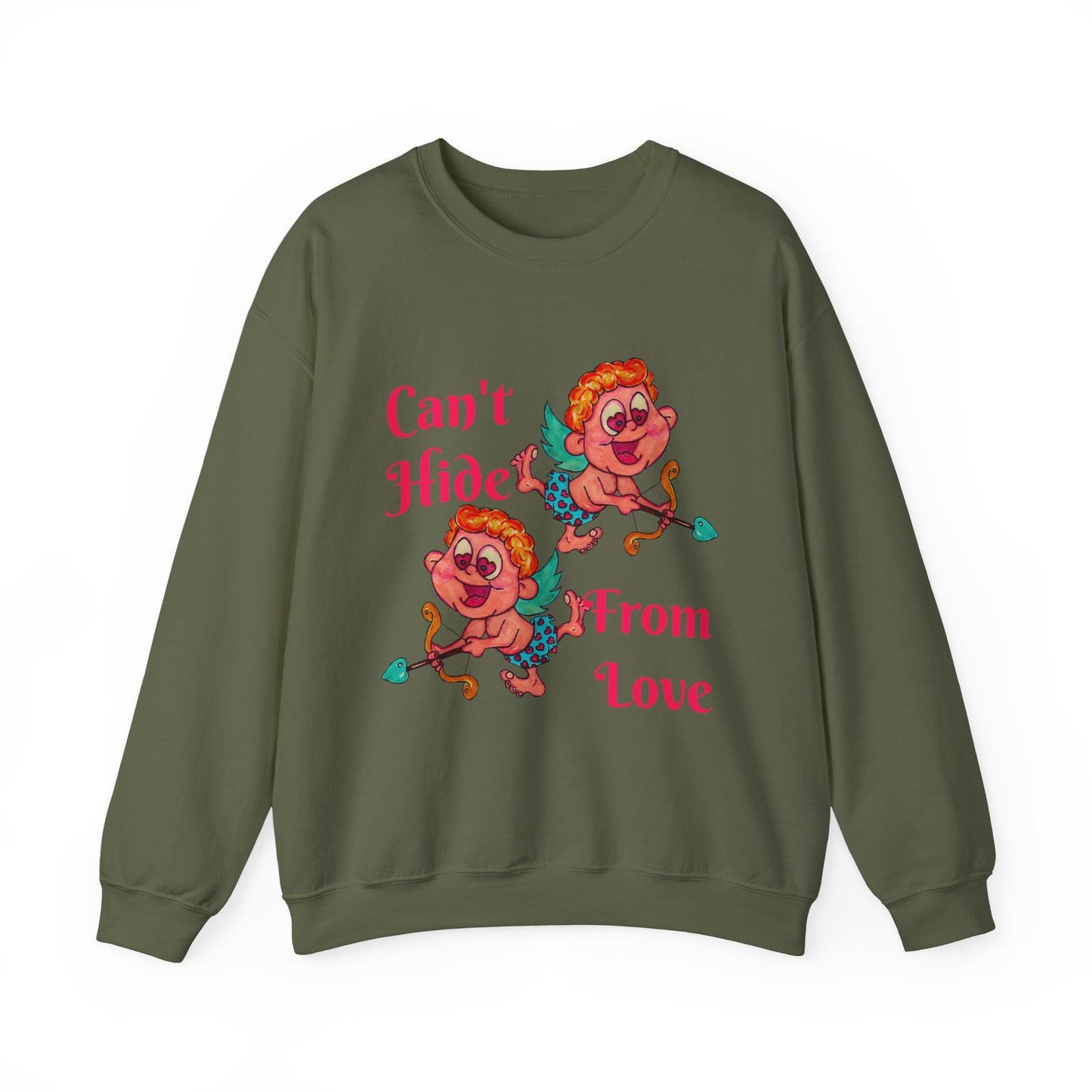 Can't Hide From Love Unisex Heavy Blend™ Crewneck Sweatshirt