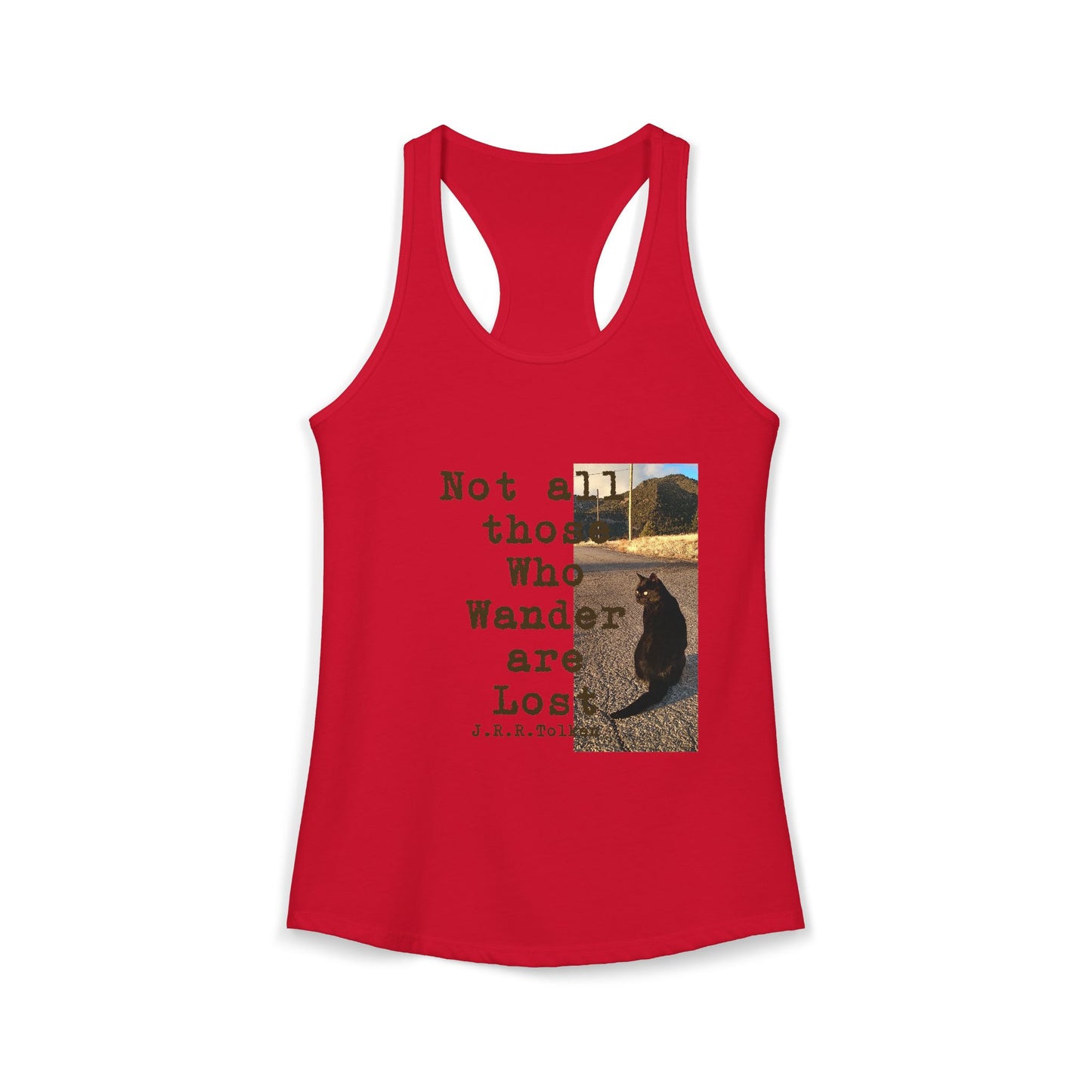 Wandering Kitty Women's Ideal Racerback Tank