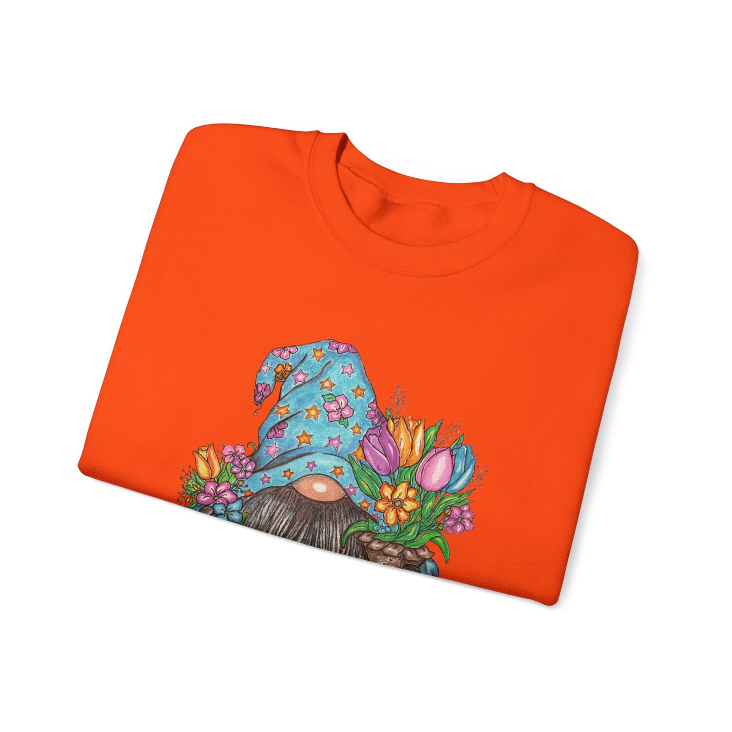 Gardening Gnome Unisex Heavy Blend™ Crewneck Sweatshirt
