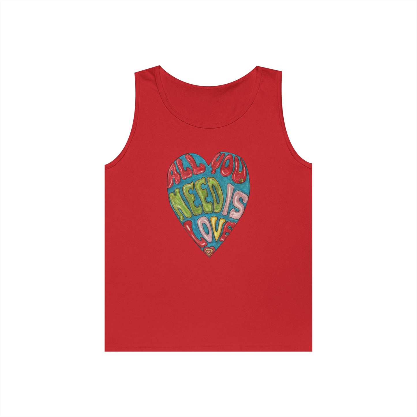 Love Unisex Heavy Cotton Tank Top