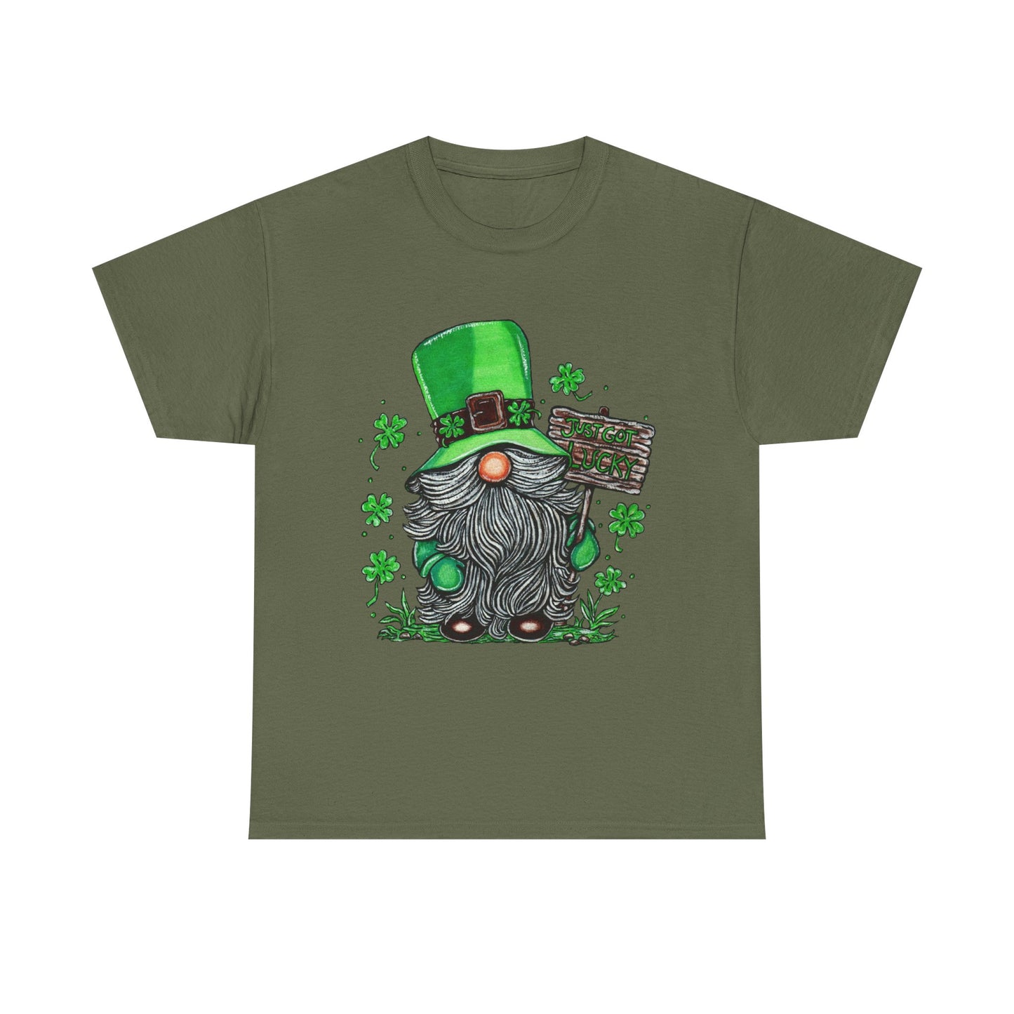 Gnomish Leprechaun Unisex Heavy Cotton Tee