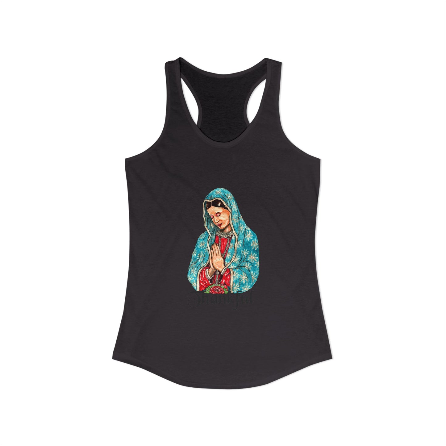Thankful Women's Ideal Racerback Tank