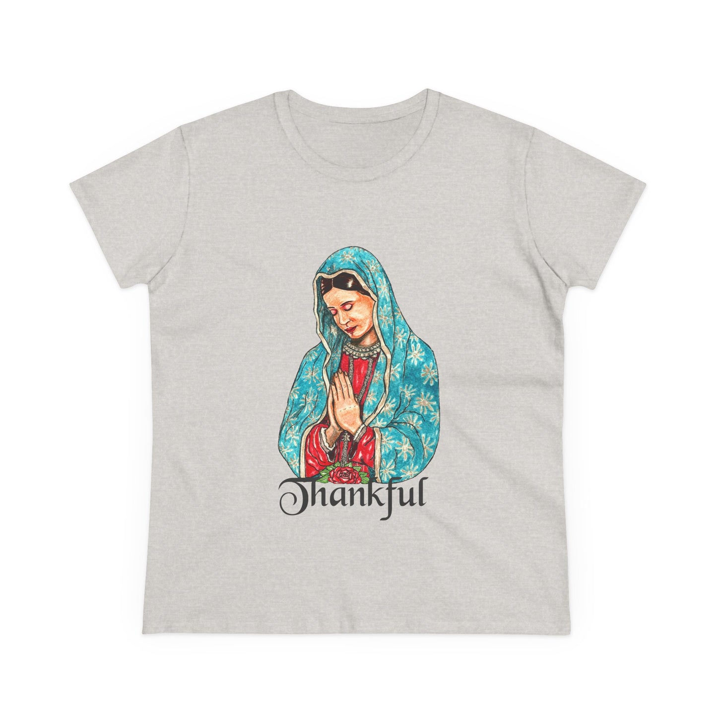 Thankful Women's Midweight Cotton Tee
