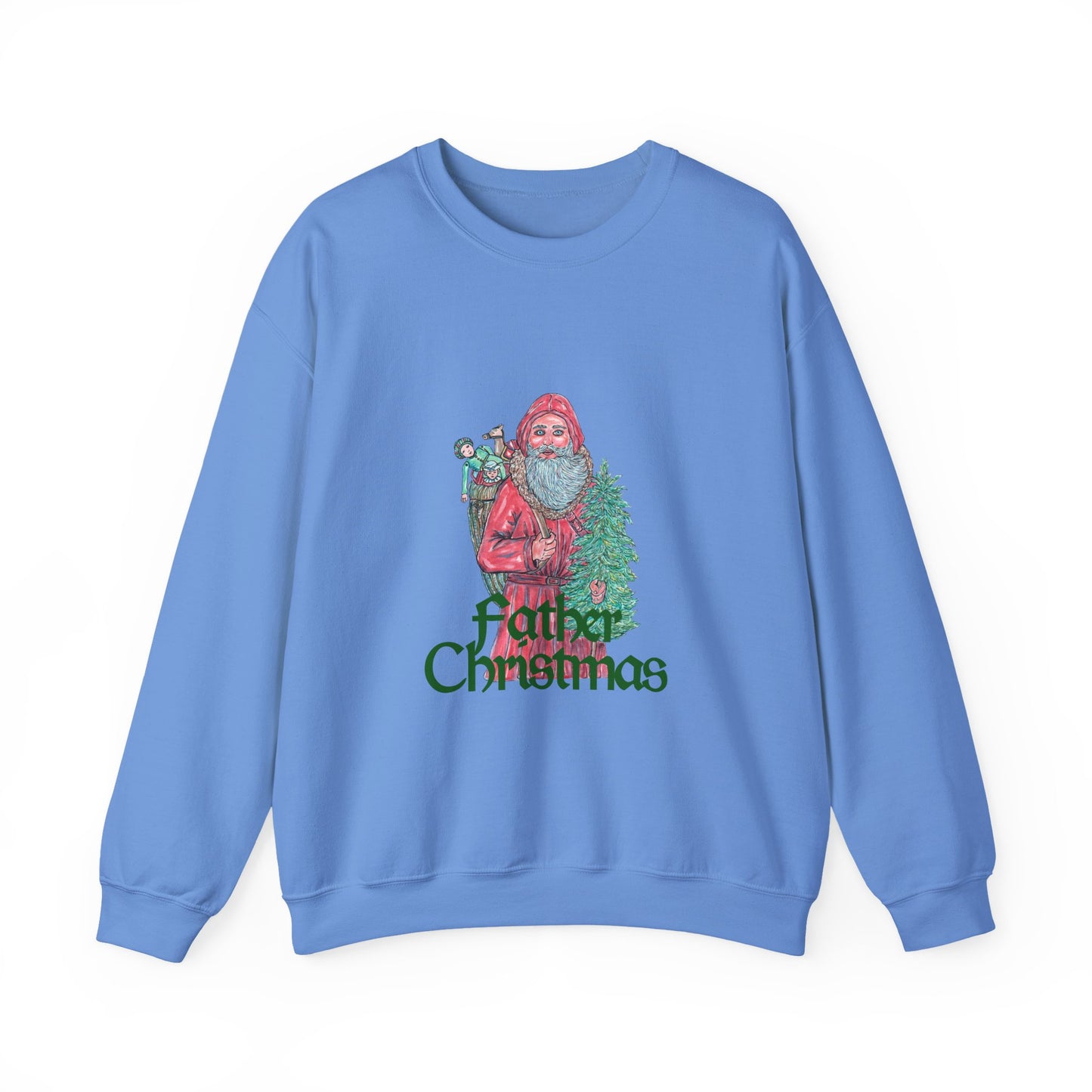 Father Christmas Unisex Heavy Blend™ Crewneck Sweatshirt