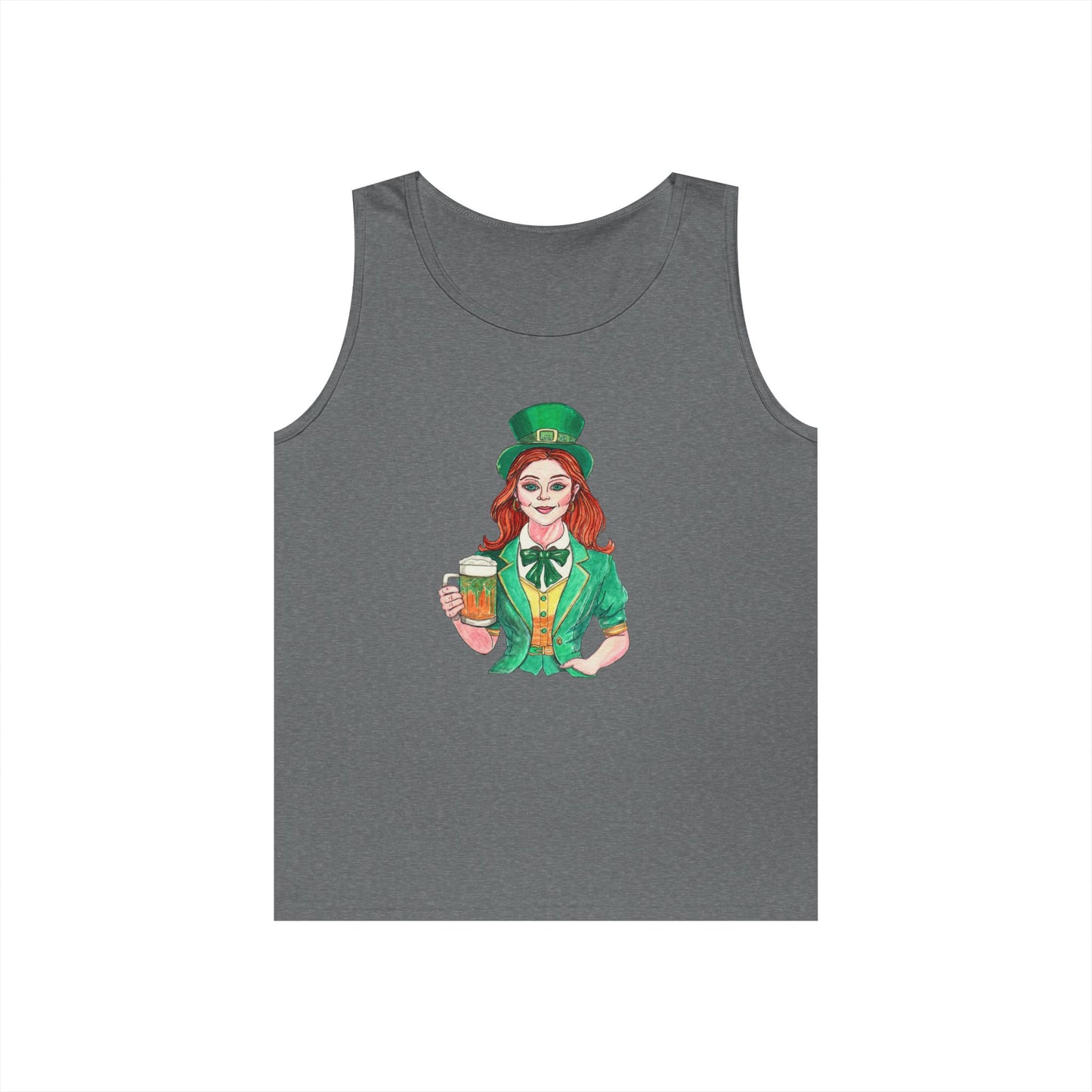 Paddy's Day Cheers Unisex Heavy Cotton Tank Top
