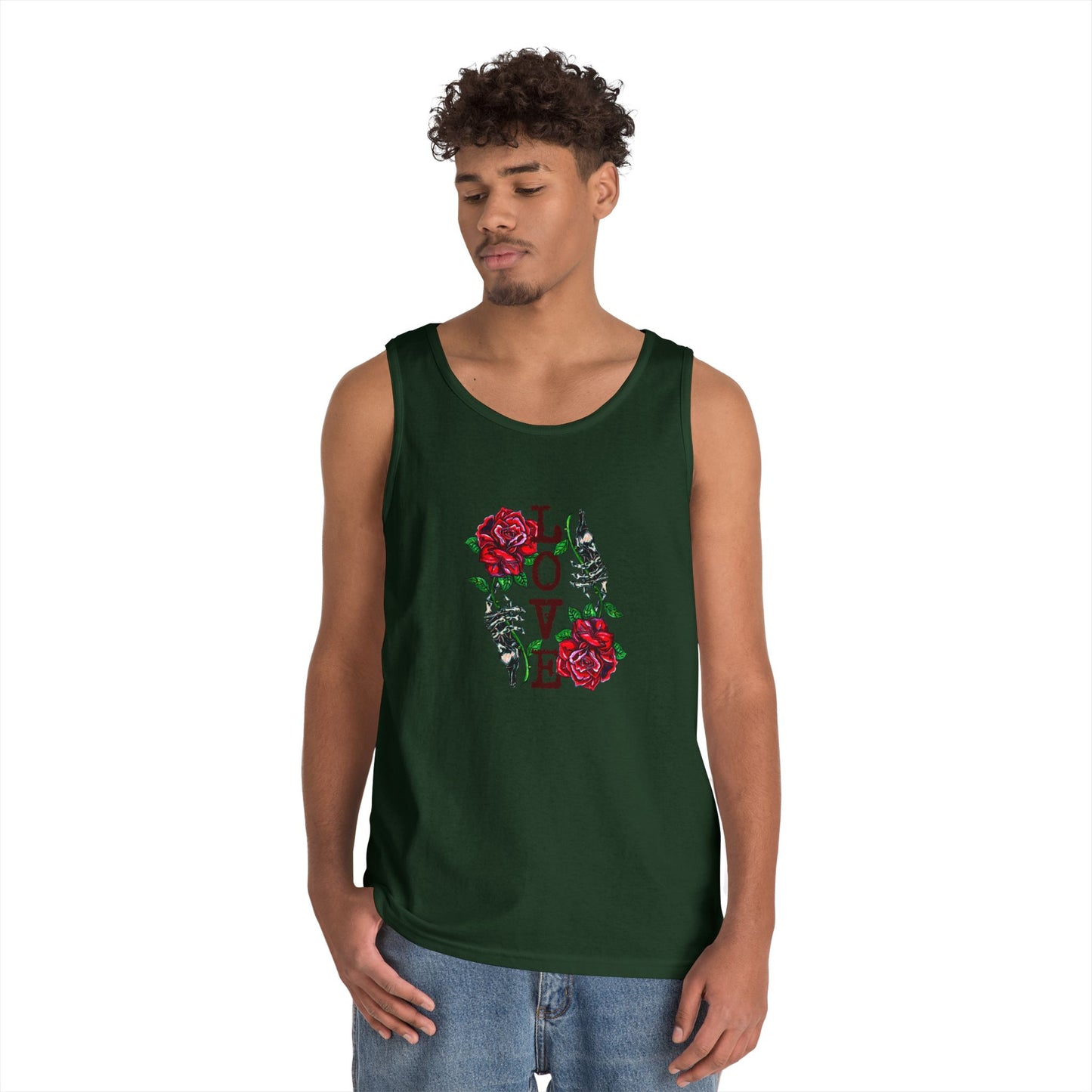 Love Unisex Heavy Cotton Tank Top