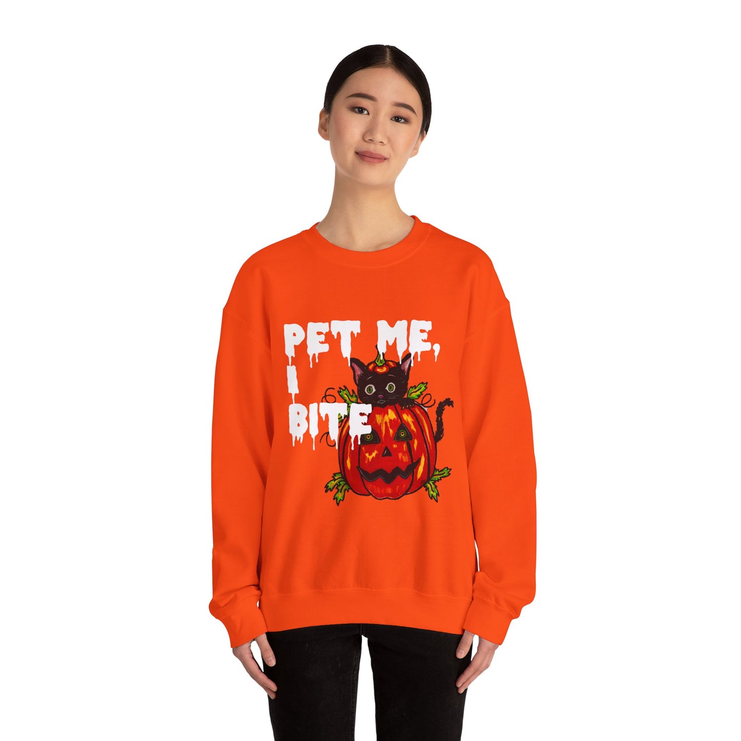 Pet Me Unisex Heavy Blend™ Crewneck Sweatshirt