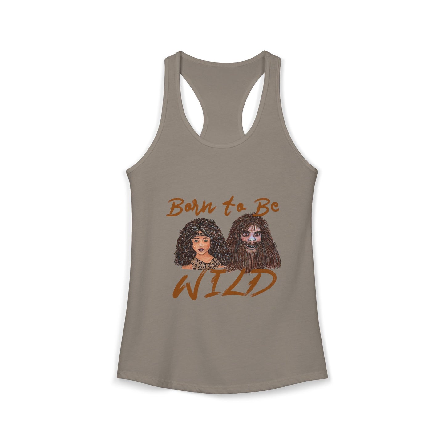 Born to be Wild Women's Ideal Racerback Tank