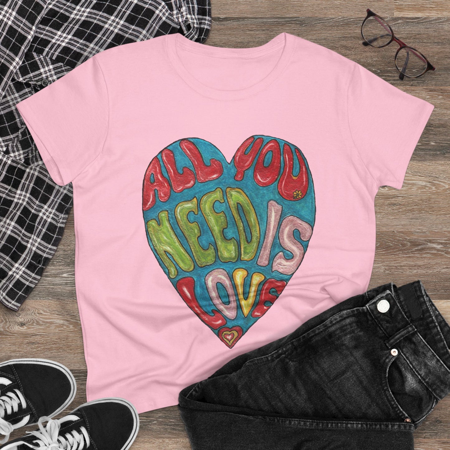 Love Women's Midweight Cotton Tee