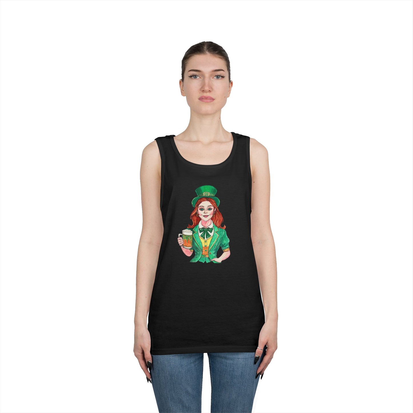 Paddy's Day Cheers Unisex Heavy Cotton Tank Top