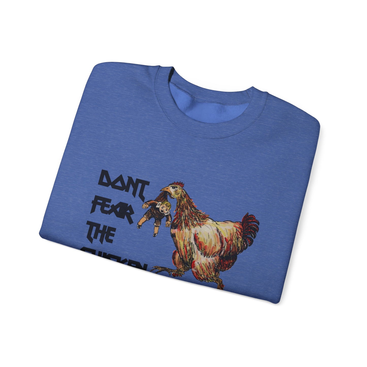 Don't Fear the Chicken Unisex Heavy Blend™ Crewneck Sweatshirt
