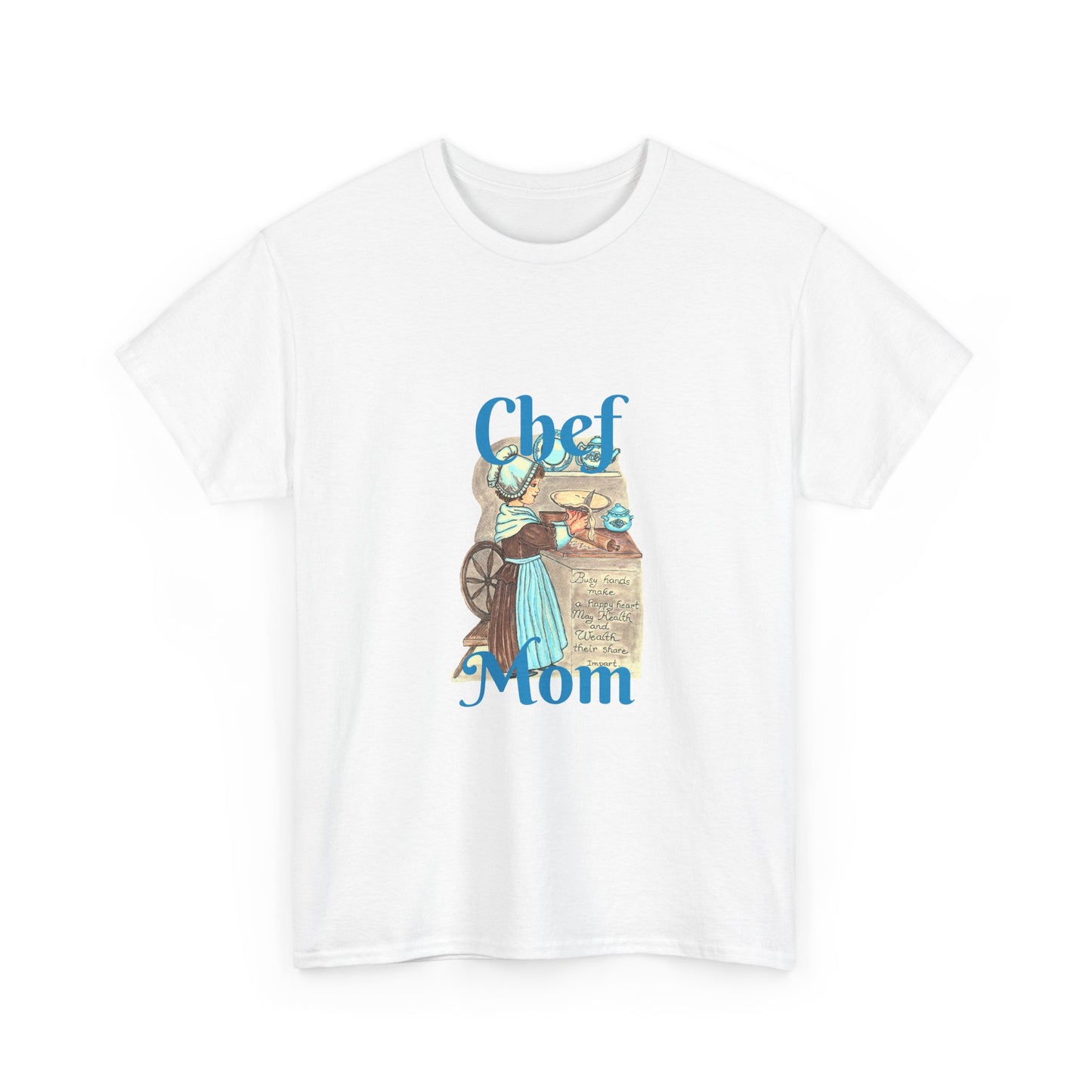 Chef Mom Unisex Heavy Cotton Tee