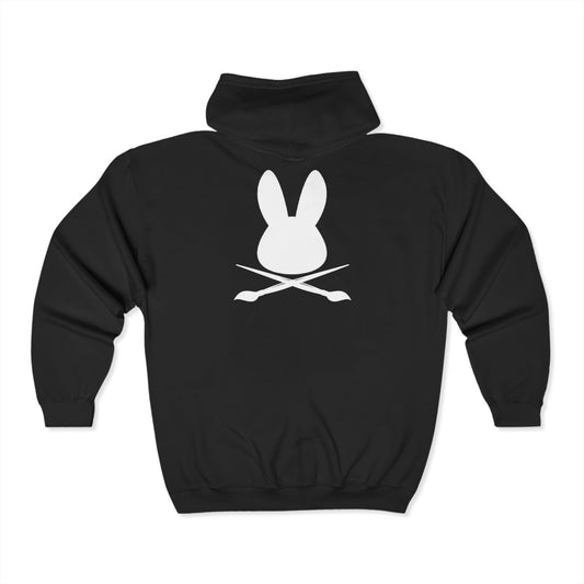 Cuddle Squatch Studio Unisex Heavy Blend™ Full Zip Hooded Sweatshirt