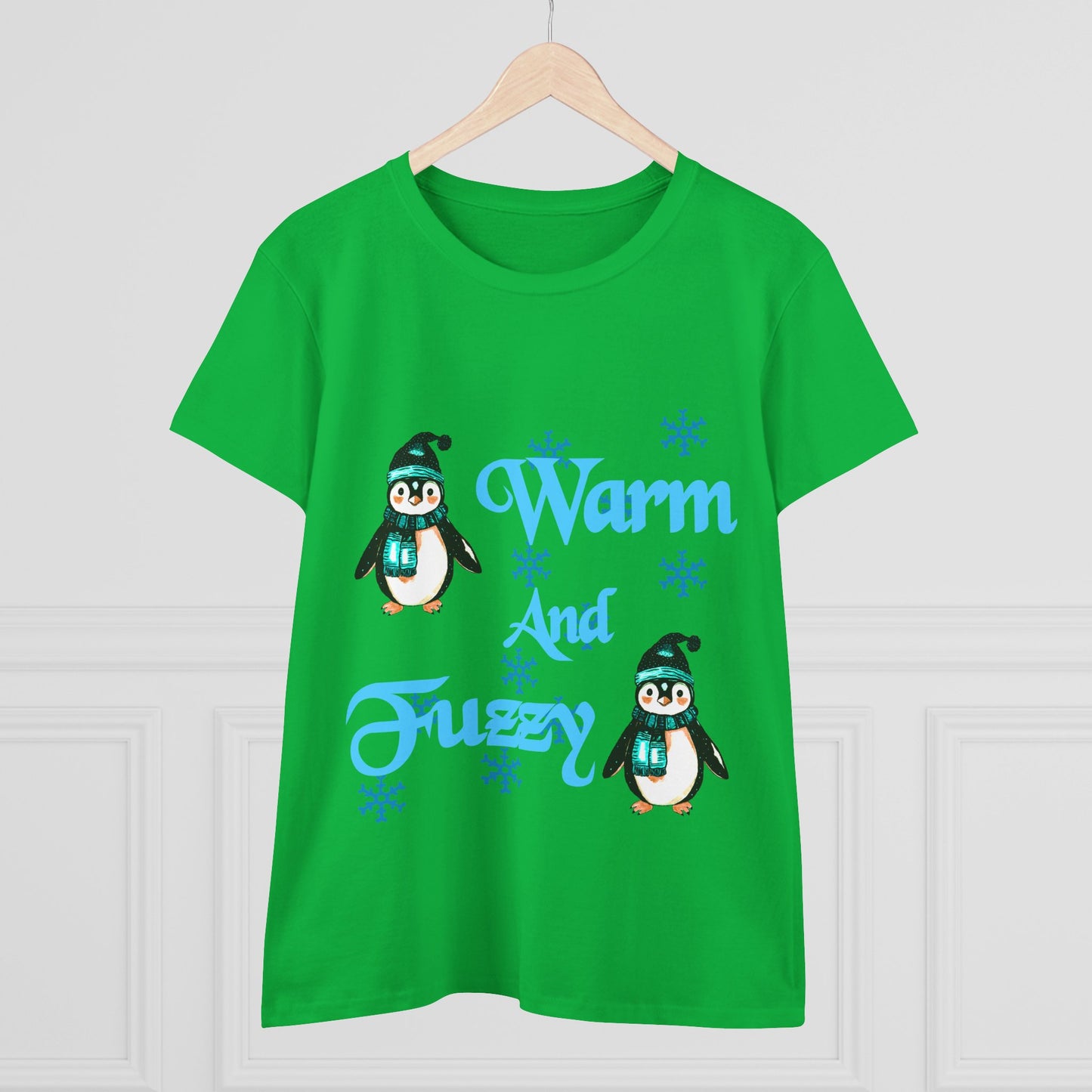 Warm and Fuzzy Women's Midweight Cotton Tee