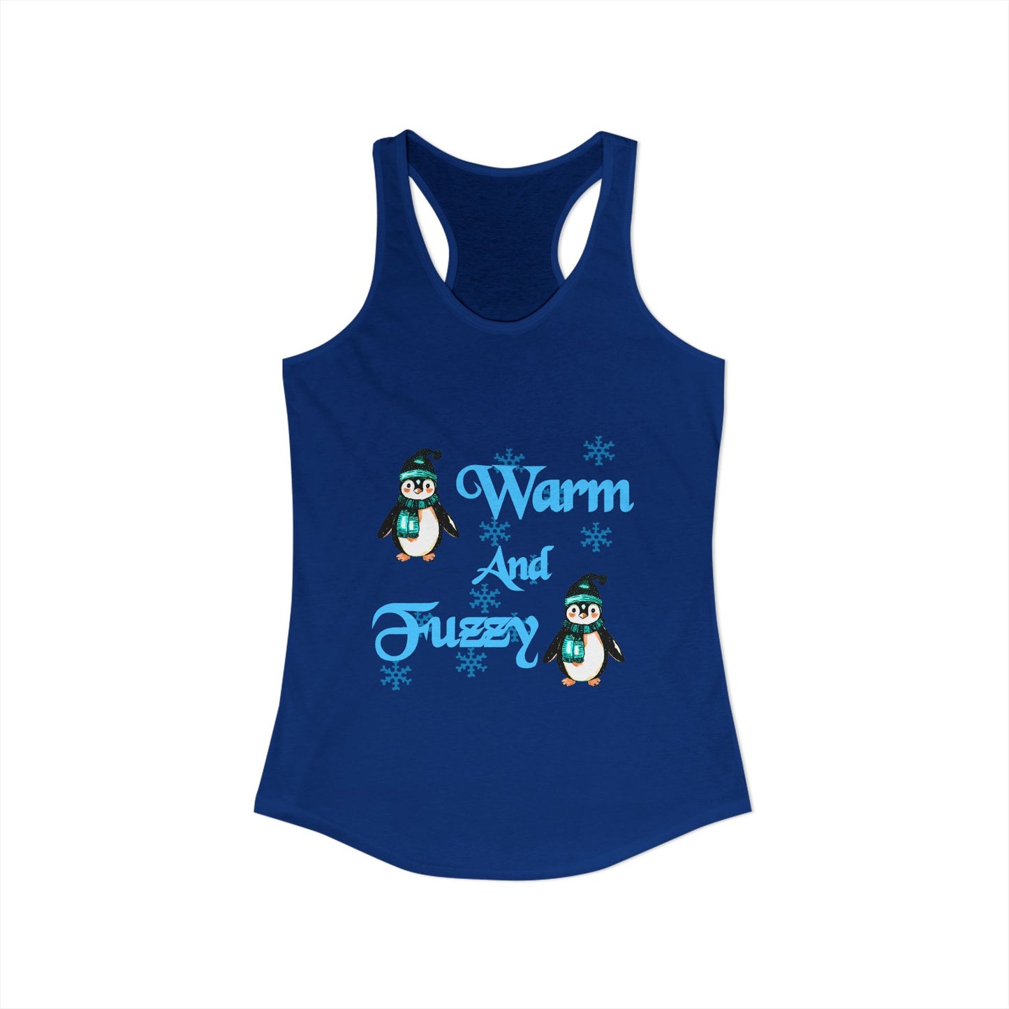 Warm and Fuzzy Women's Ideal Racerback Tank