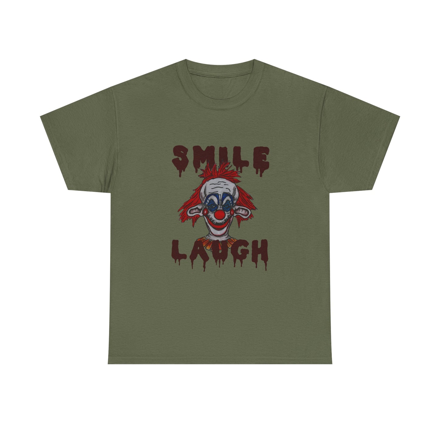Smile, Laugh Unisex Heavy Cotton Tee