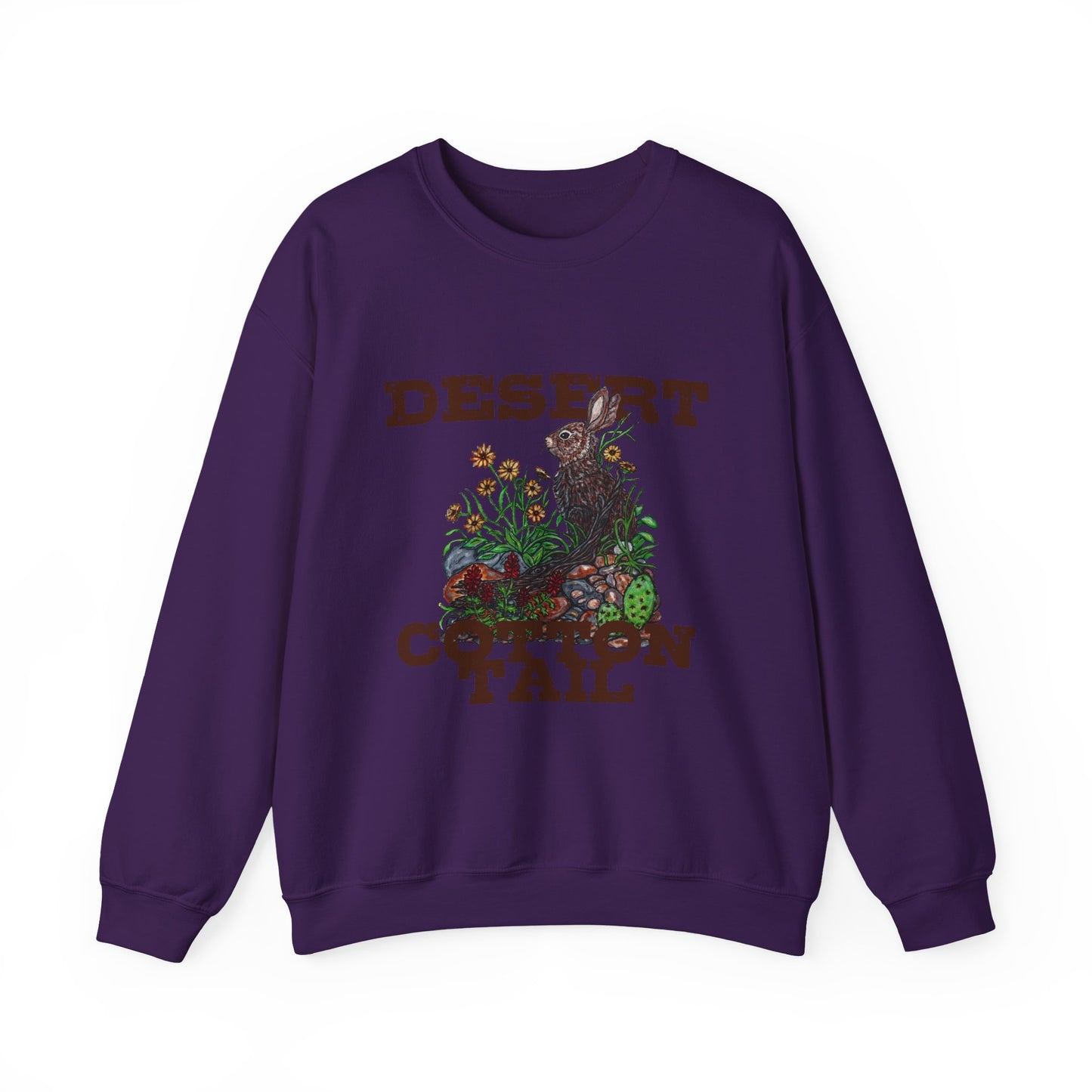 Desert Cotton Tail Unisex Heavy Blend™ Crewneck Sweatshirt