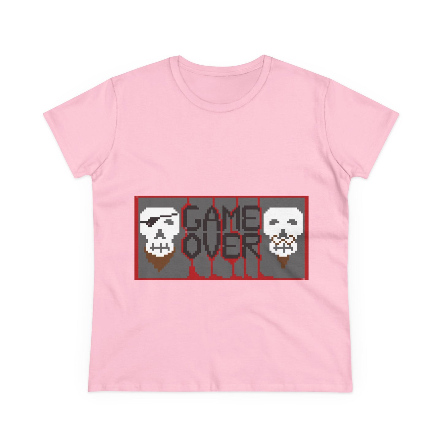 Game Over Women's Midweight Cotton Tee