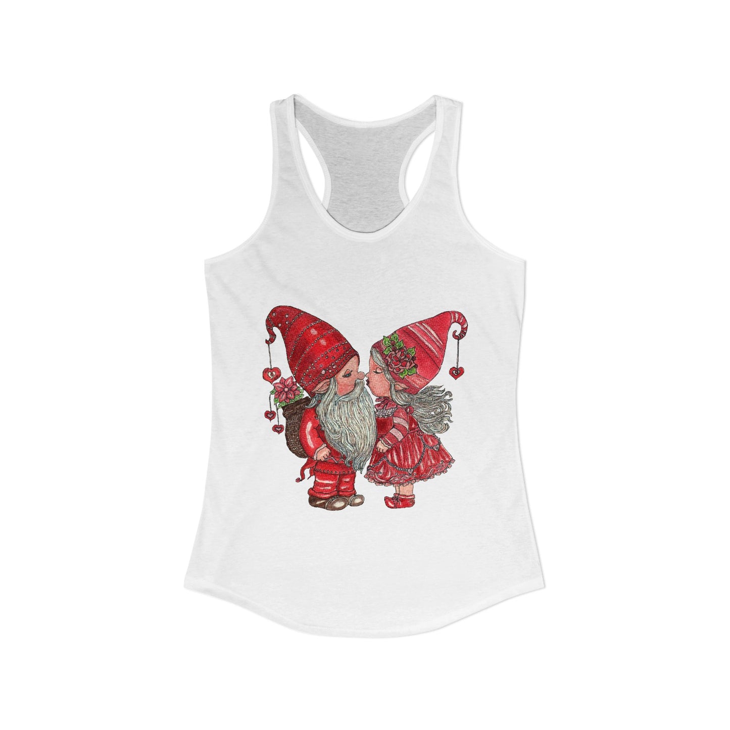 Gnome Lovers Women's Ideal Racerback Tank