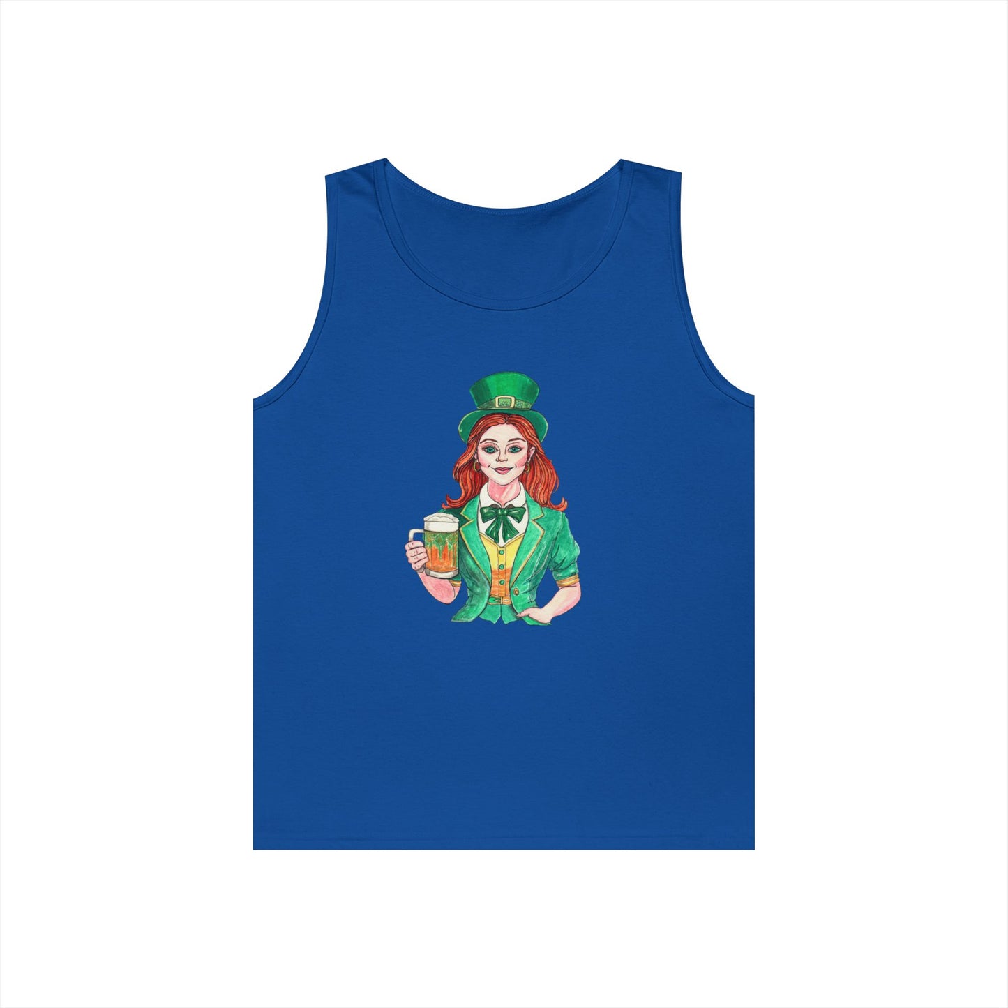 Paddy's Day Cheers Unisex Heavy Cotton Tank Top