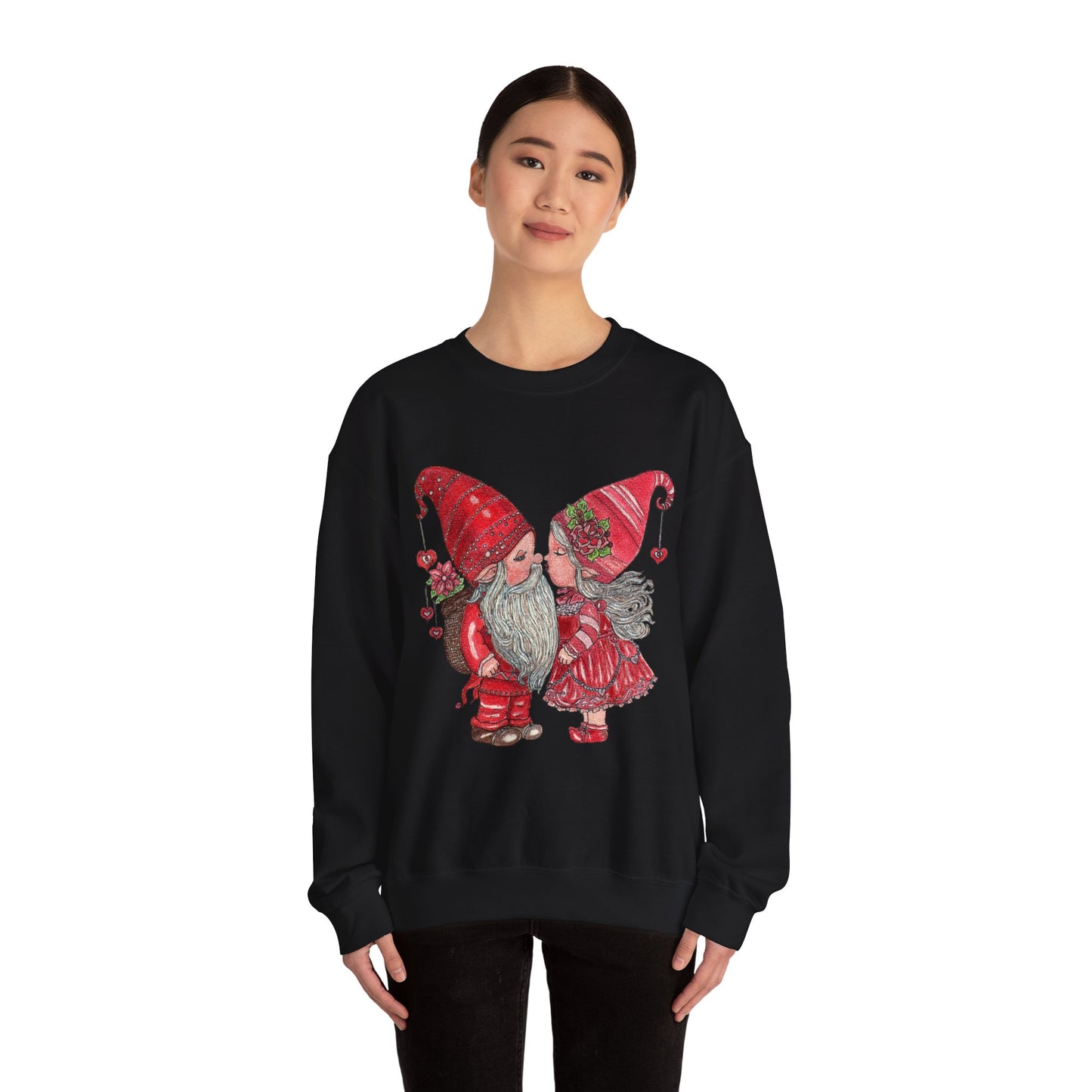 Gnome Lovers Unisex Heavy Blend™ Crewneck Sweatshirt