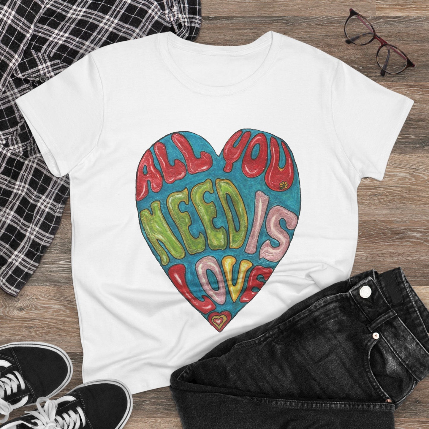 Love Women's Midweight Cotton Tee
