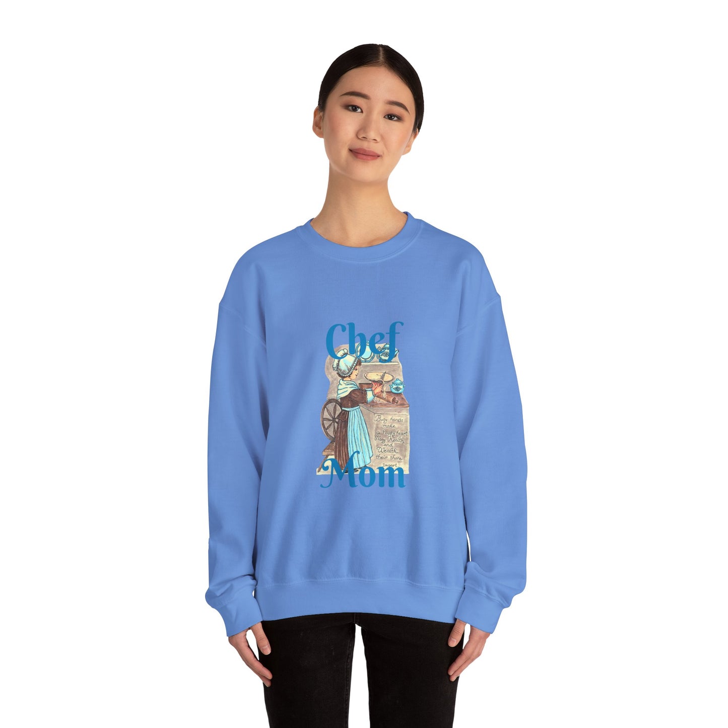 Chef Mom Unisex Heavy Blend™ Crewneck Sweatshirt