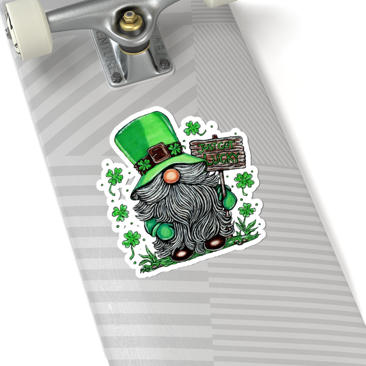 Gnomish Leprechaun Kiss-Cut Stickers