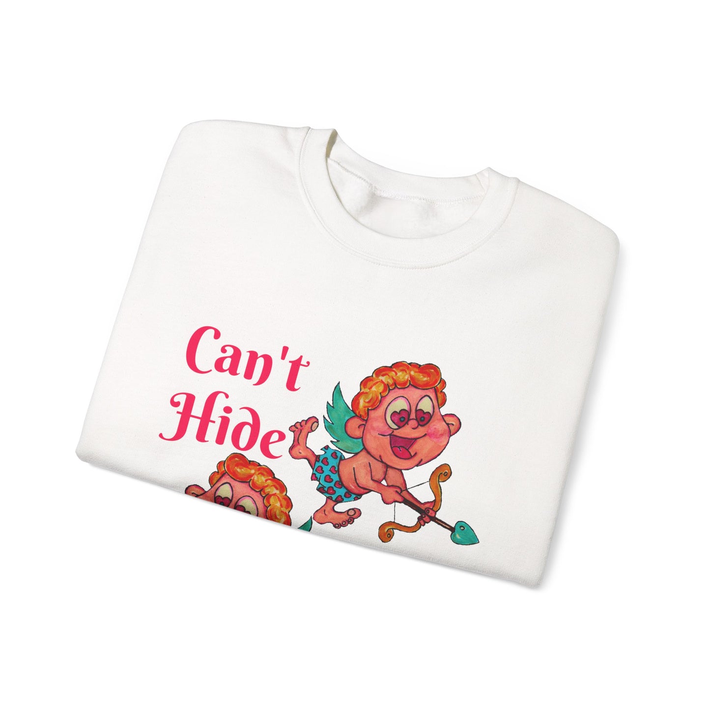 Can't Hide From Love Unisex Heavy Blend™ Crewneck Sweatshirt