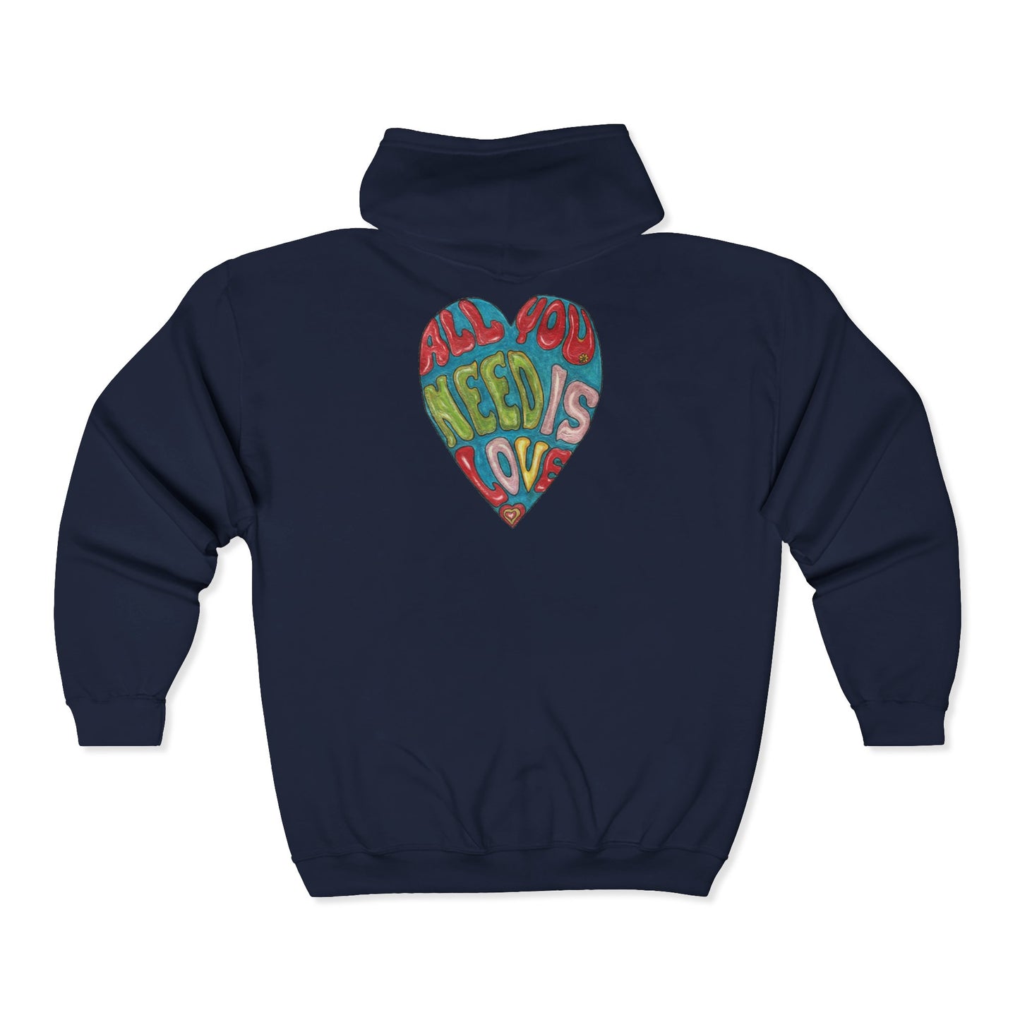Love Unisex Heavy Blend™ Full Zip Hooded Sweatshirt