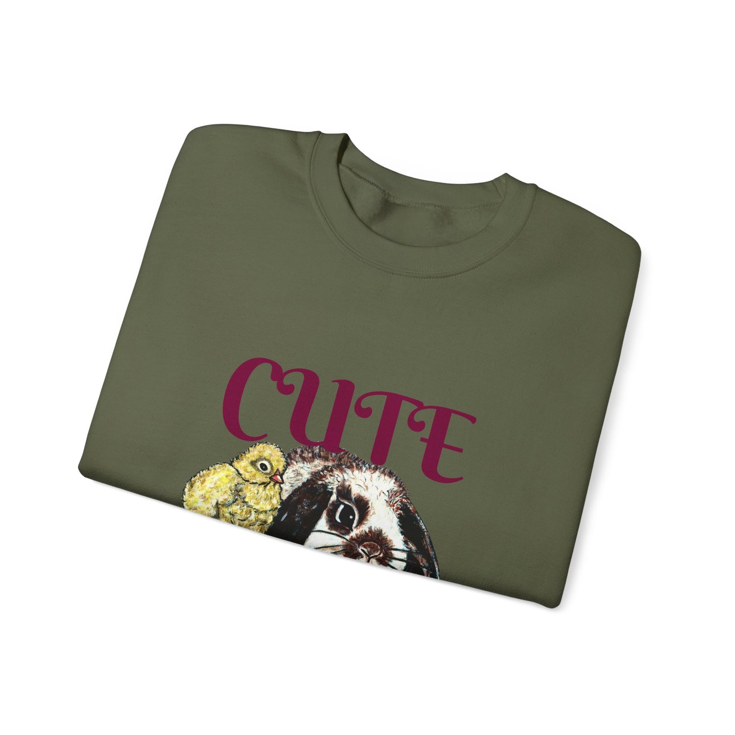 Cute and Fluffy Unisex Heavy Blend™ Crewneck Sweatshirt