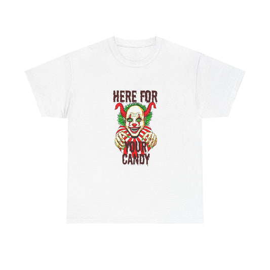 Here for Your Candy Unisex Heavy Cotton Tee