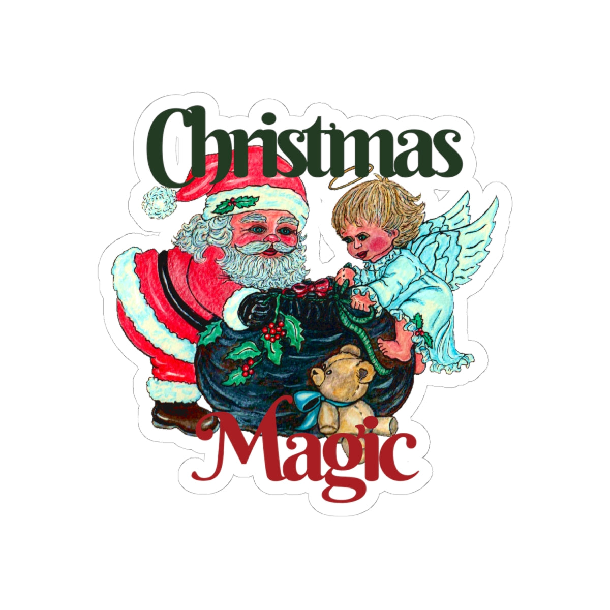 Christmas Magic Kiss-Cut Stickers