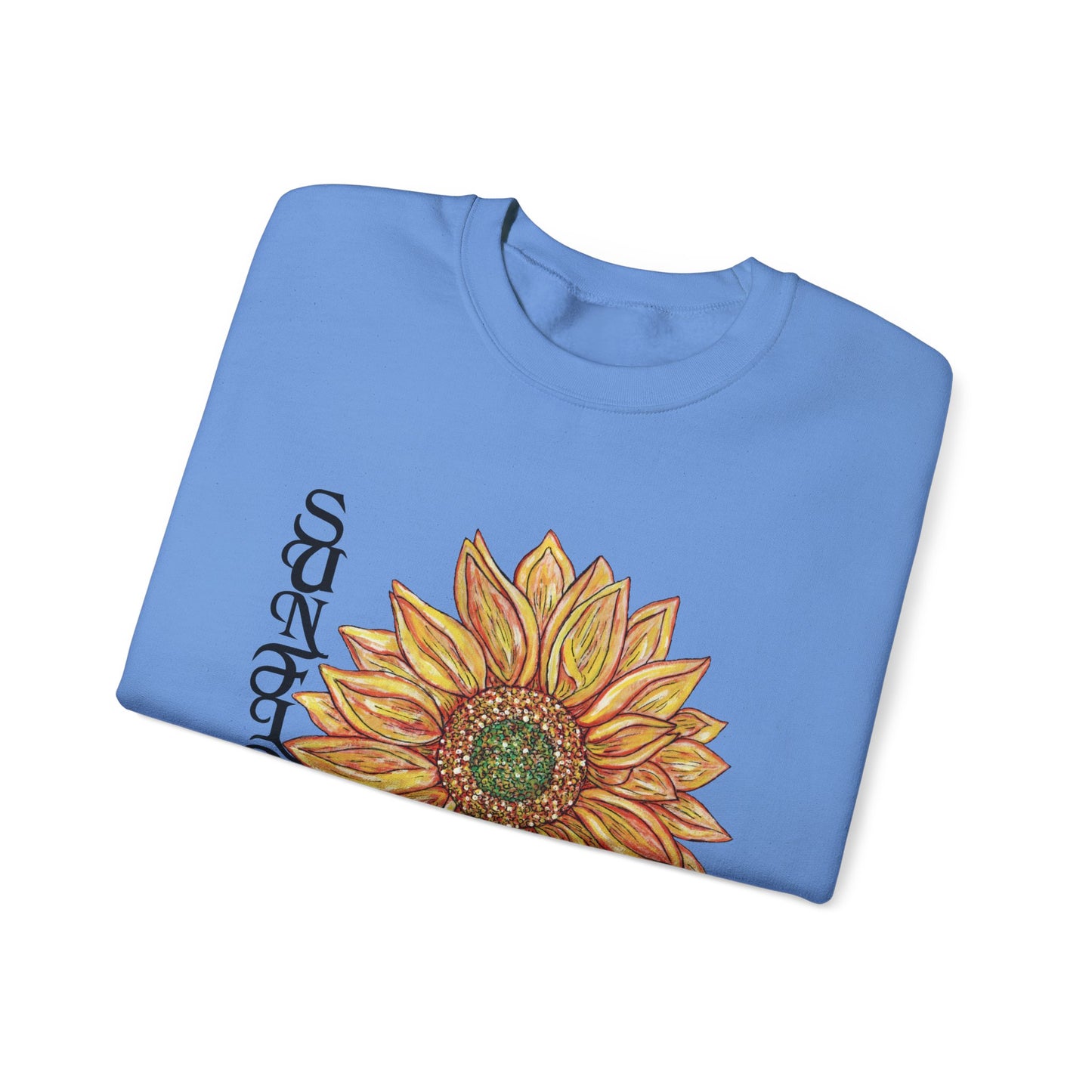 Sunshine and Happiness Unisex Heavy Blend™ Crewneck Sweatshirt